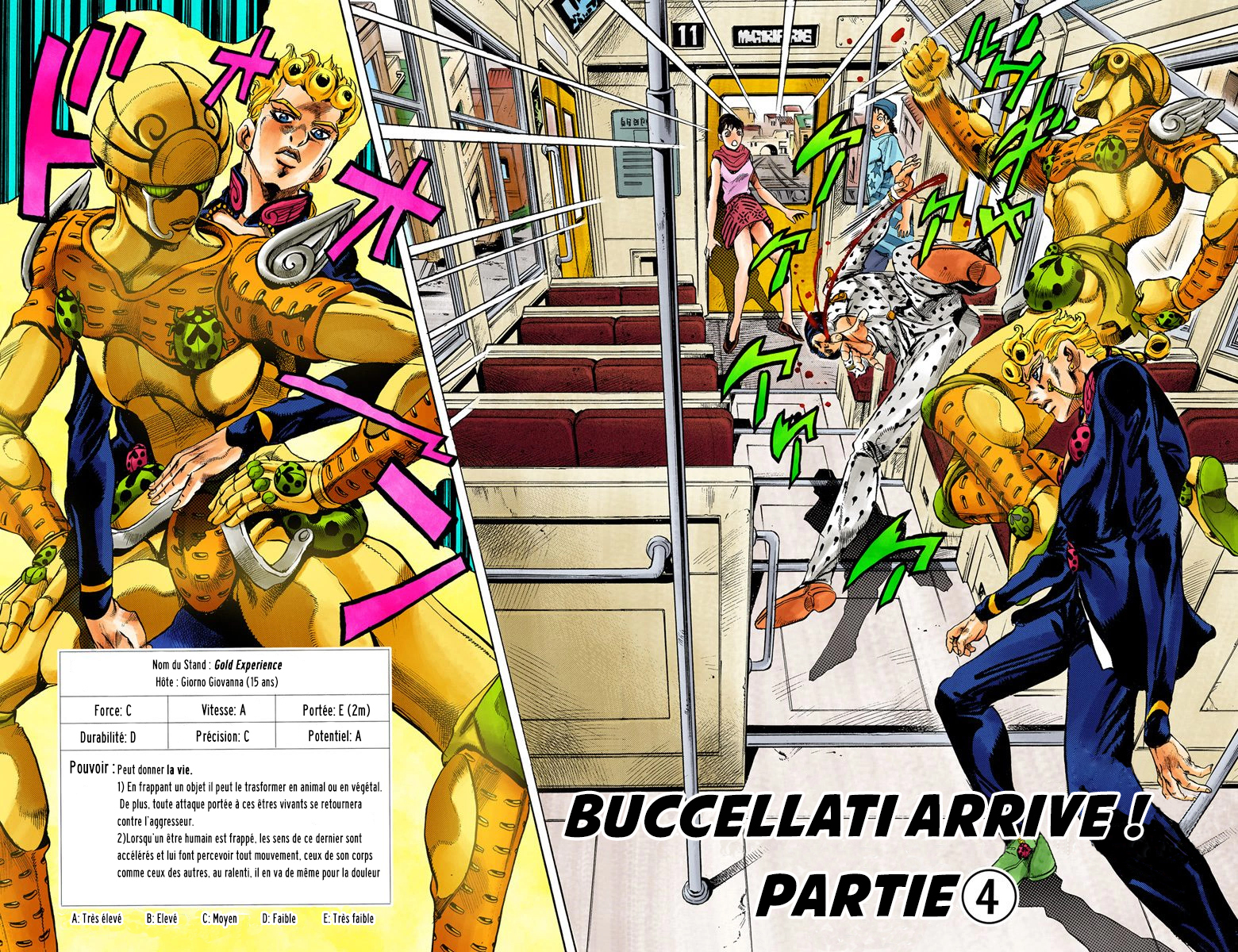 Read Golden Wind _ JoJo's Bizarre Adventure Partie 5 (Couleurs) FR Manga Online