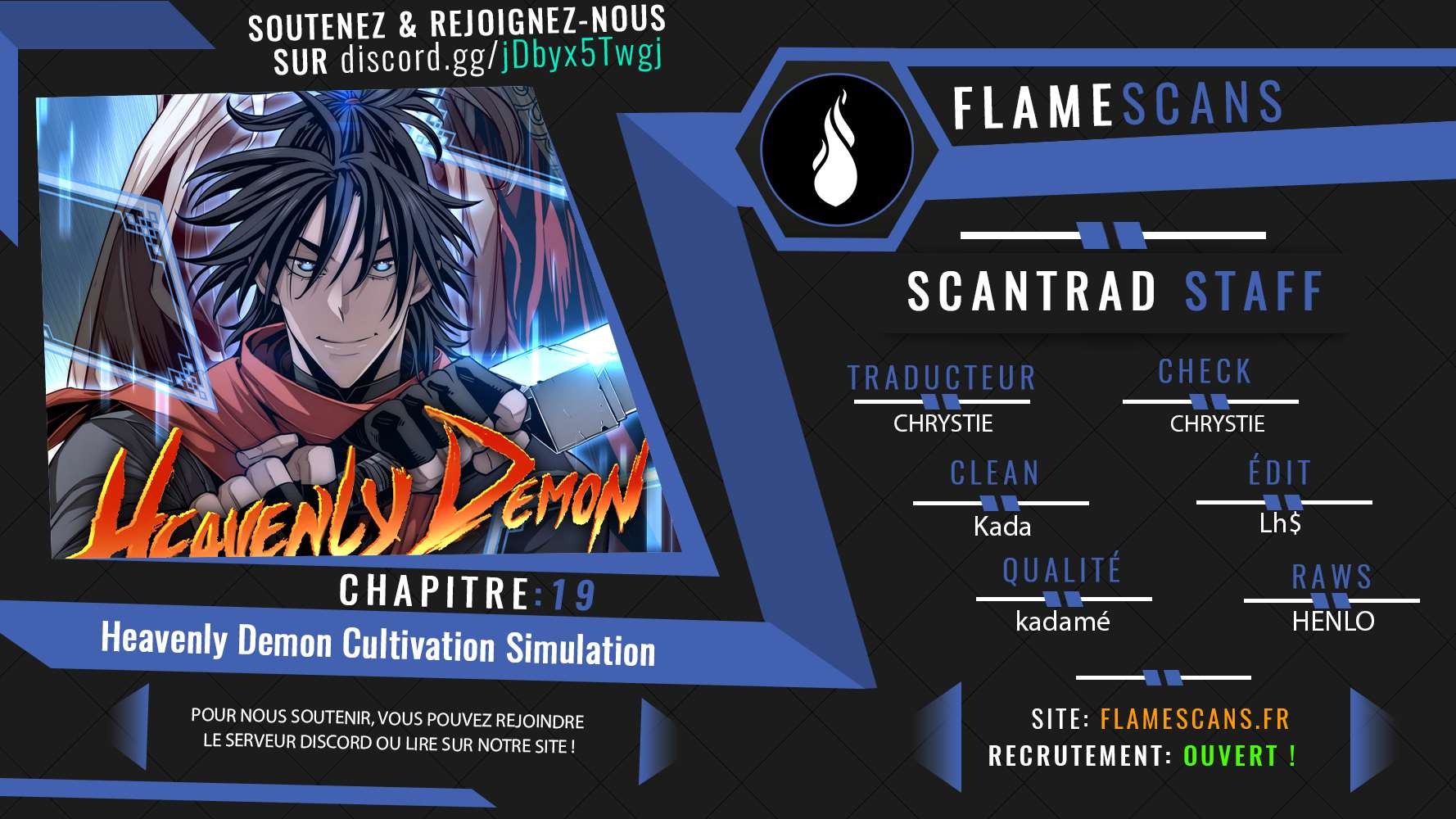 Read Heavenly Demon Cultivation Simulation FR Manga Online