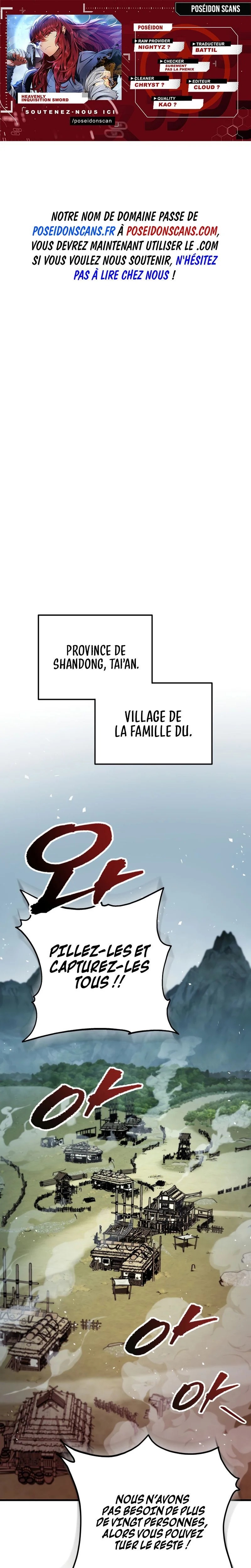 Read Heavenly Inquisition Sword FR Manga Online