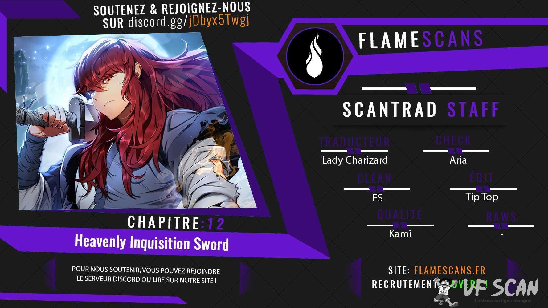 Read Heavenly Inquisition Sword FR Manga Online