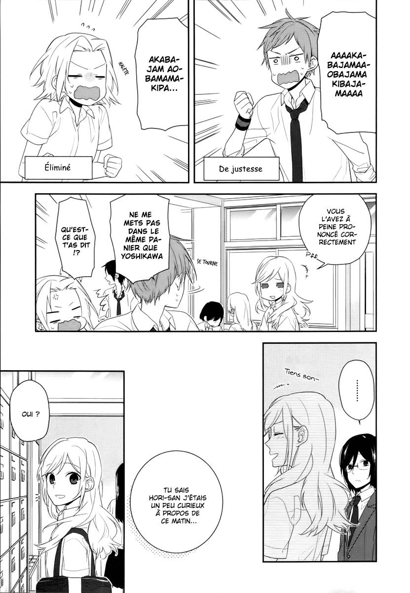 Read Horimiya FR Manga Online