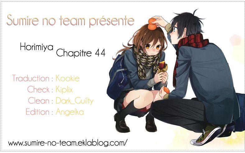 Read Horimiya FR Manga Online