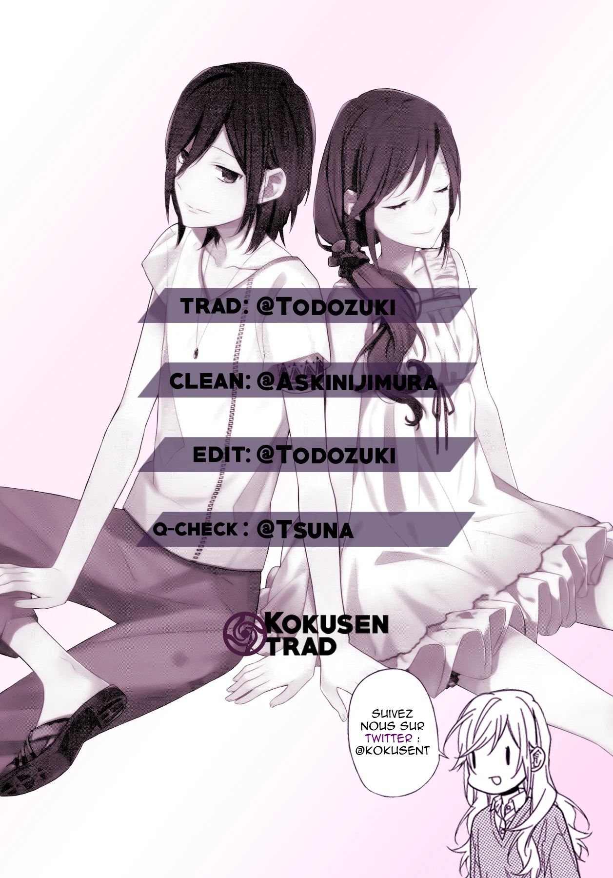 Read Horimiya FR Manga Online