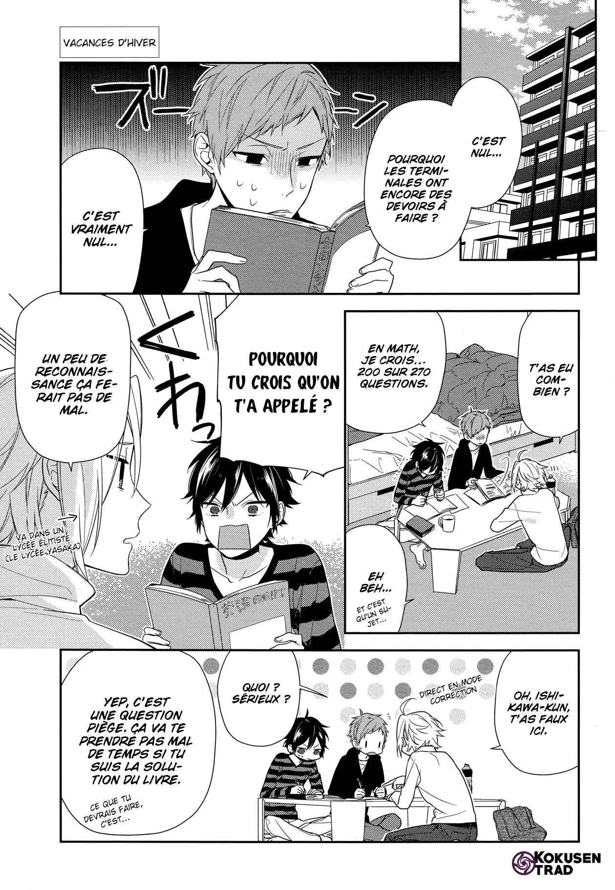Read Horimiya FR Manga Online