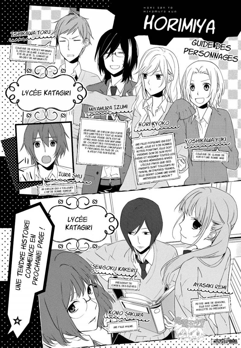 Read Horimiya FR Manga Online