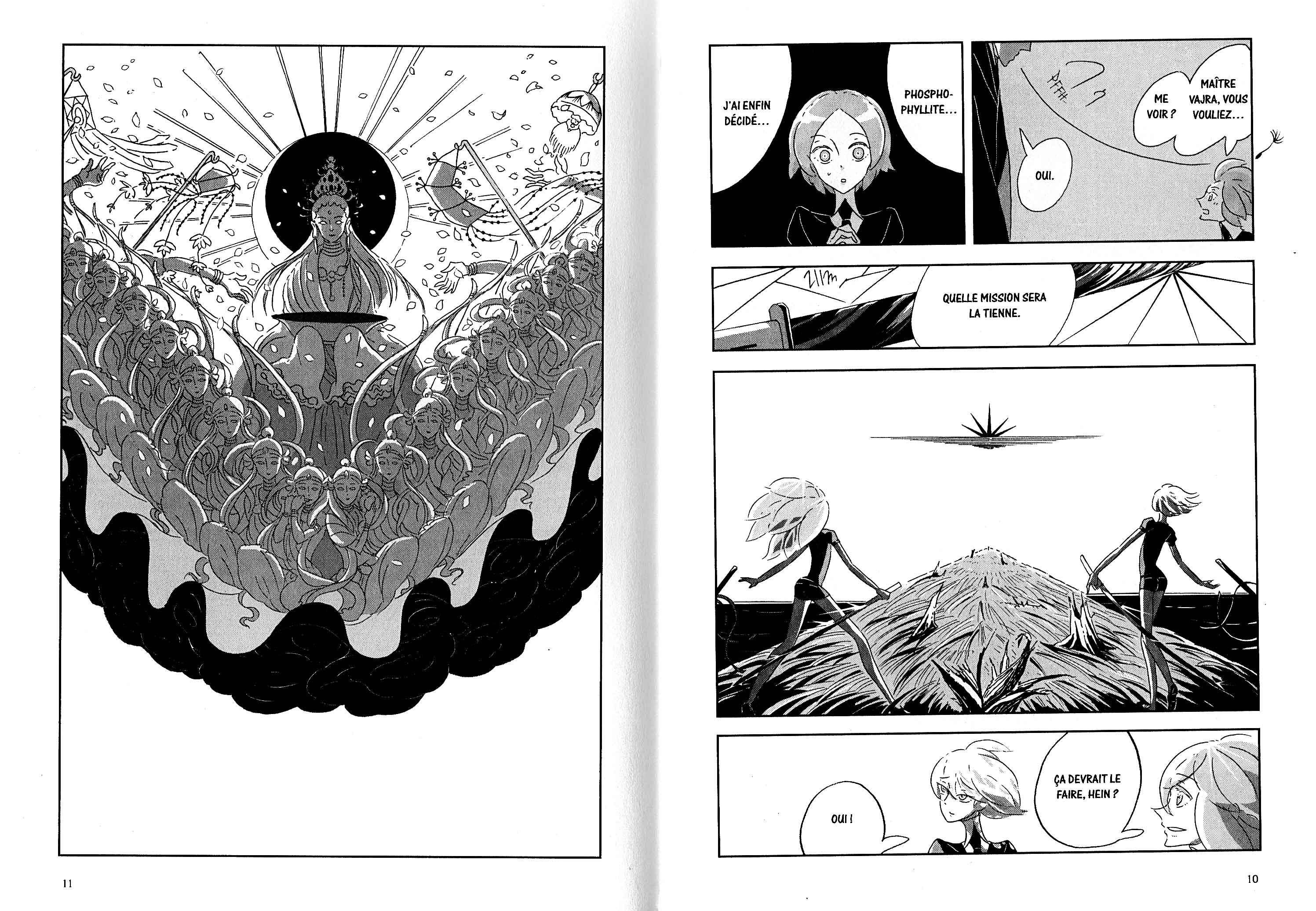 Read Houseki no Kuni FR Manga Online