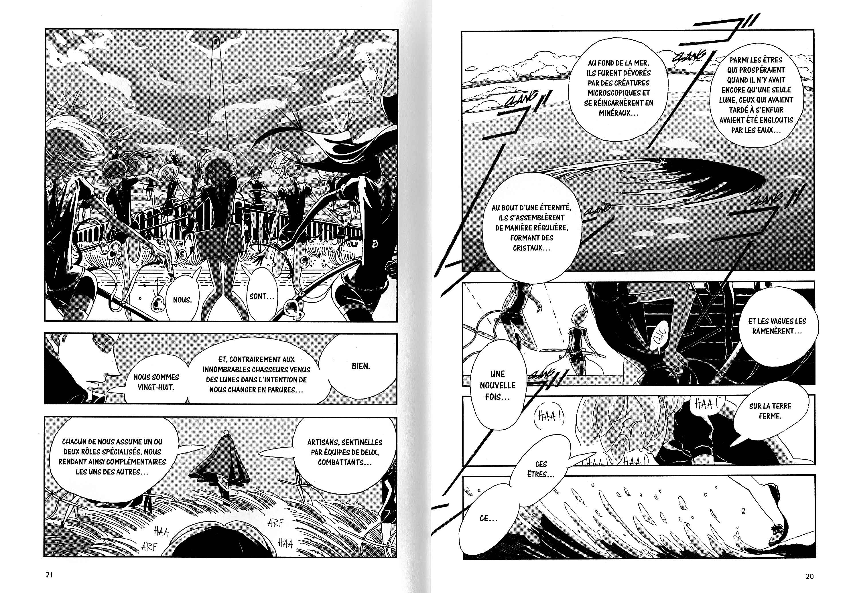 Read Houseki no Kuni FR Manga Online