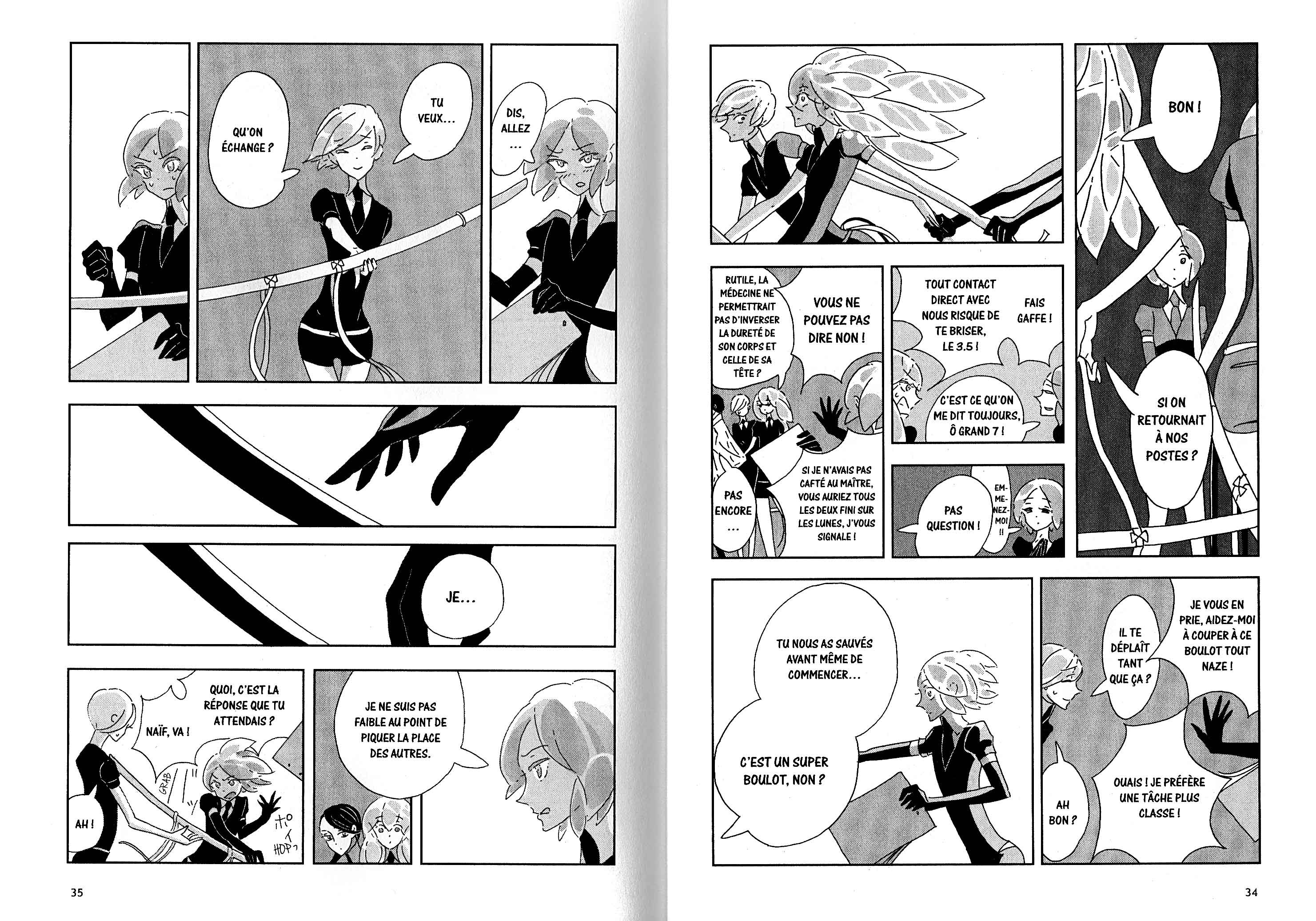 Read Houseki no Kuni FR Manga Online