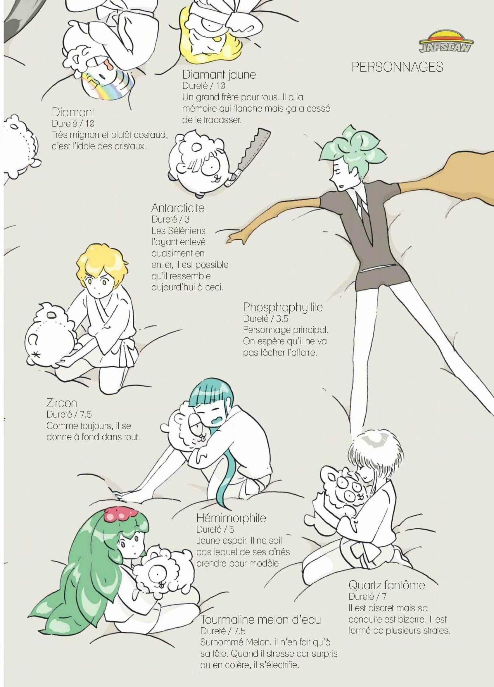 Read Houseki no Kuni FR Manga Online