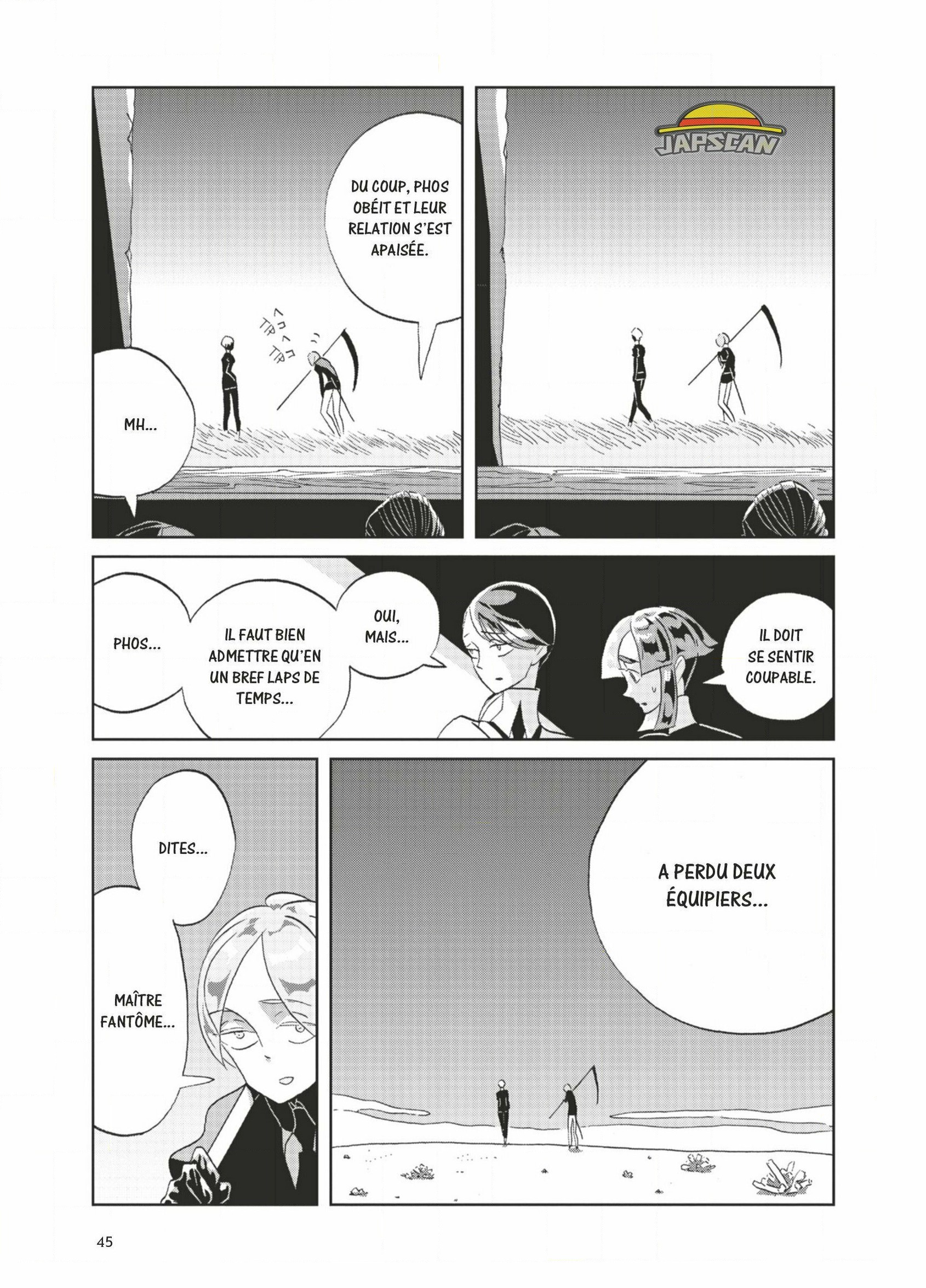 Read Houseki no Kuni FR Manga Online