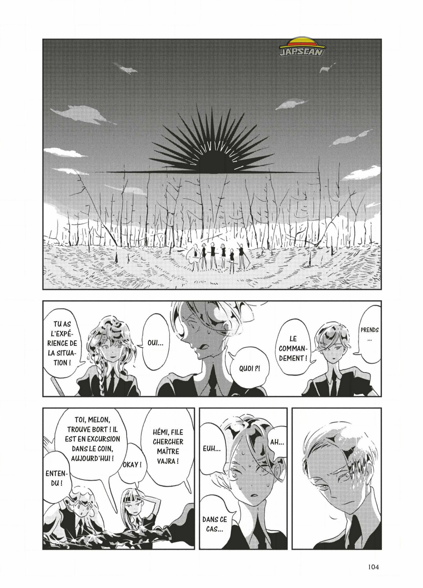 Read Houseki no Kuni FR Manga Online
