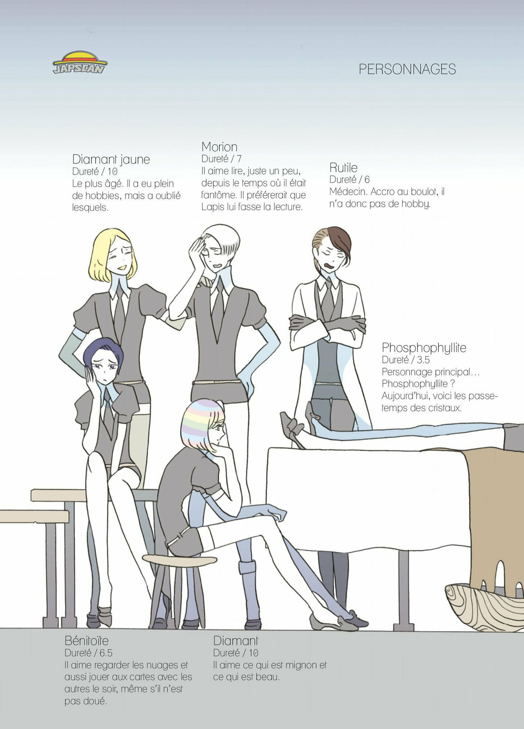 Read Houseki no Kuni FR Manga Online