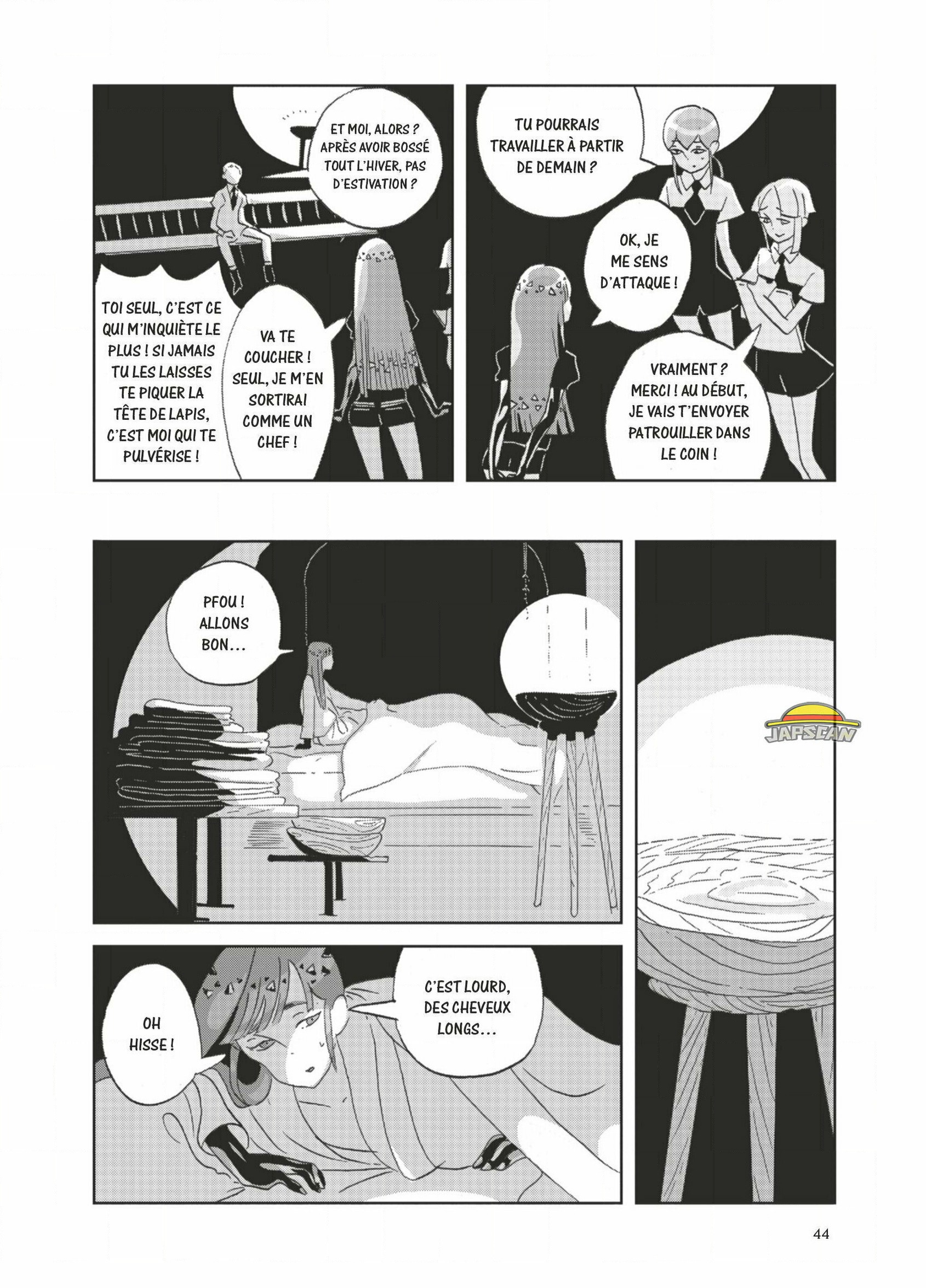 Read Houseki no Kuni FR Manga Online
