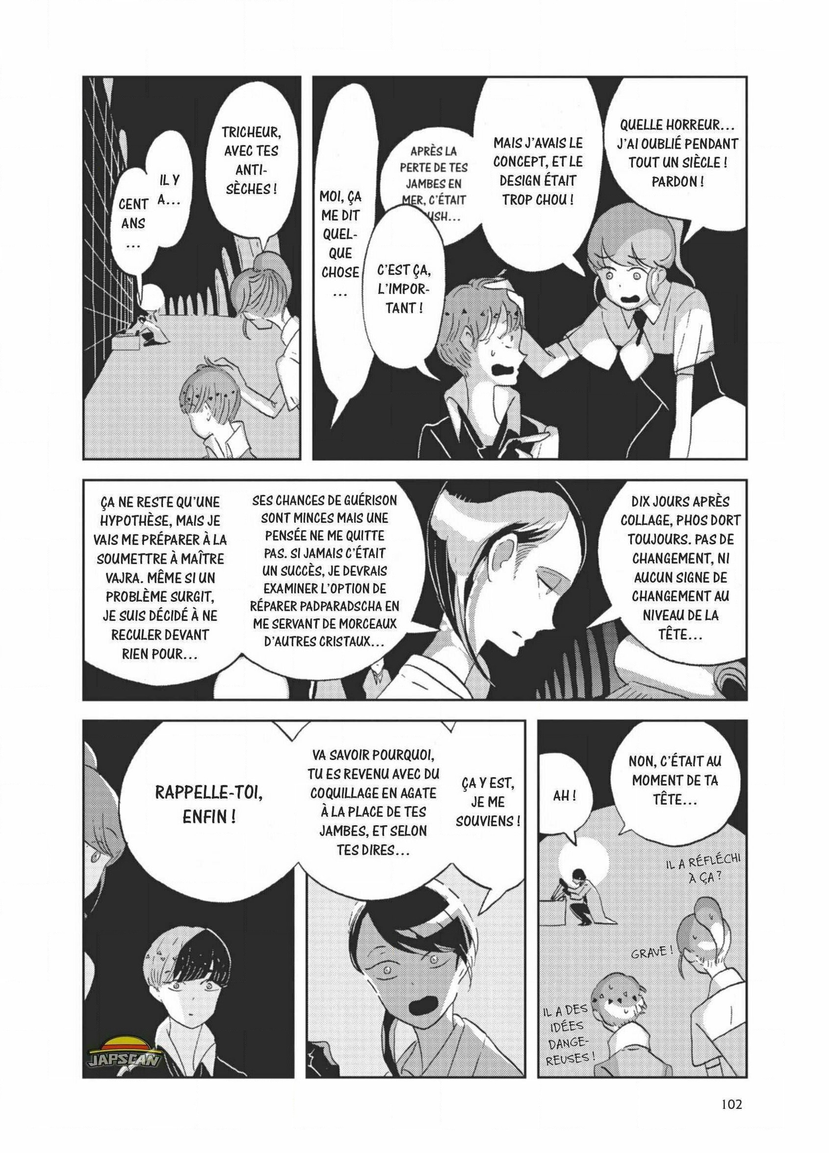 Read Houseki no Kuni FR Manga Online