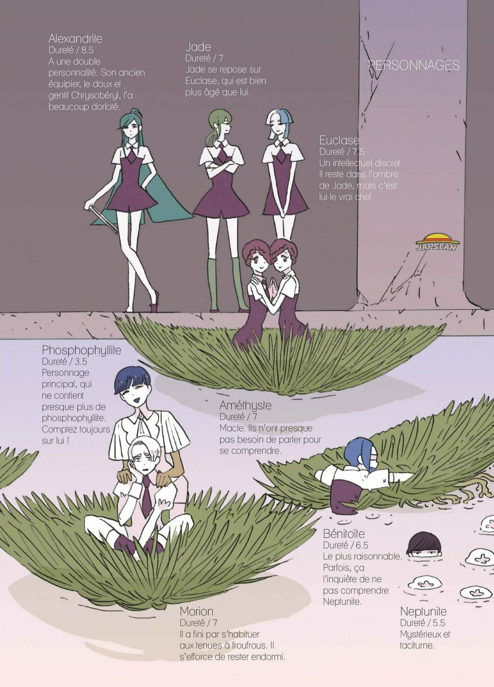 Read Houseki no Kuni FR Manga Online