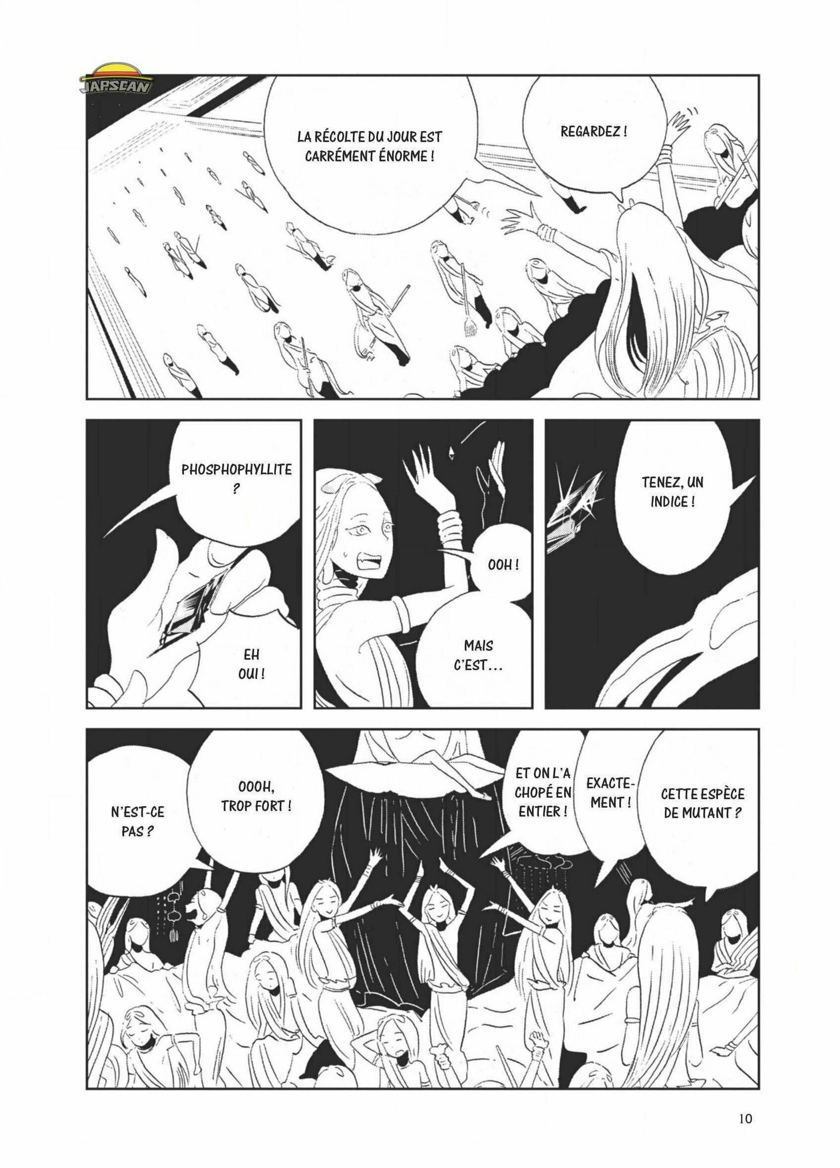 Read Houseki no Kuni FR Manga Online