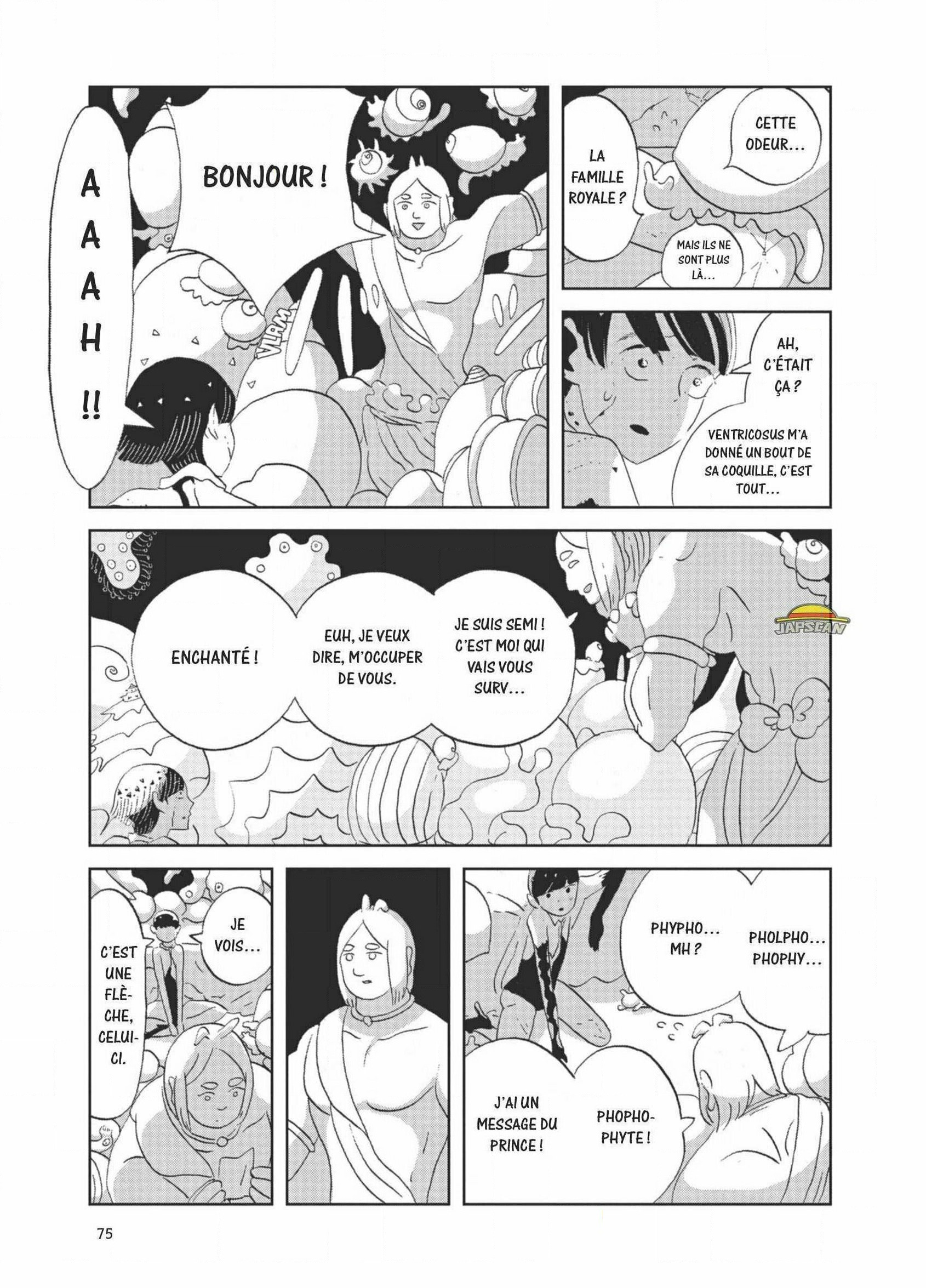 Read Houseki no Kuni FR Manga Online