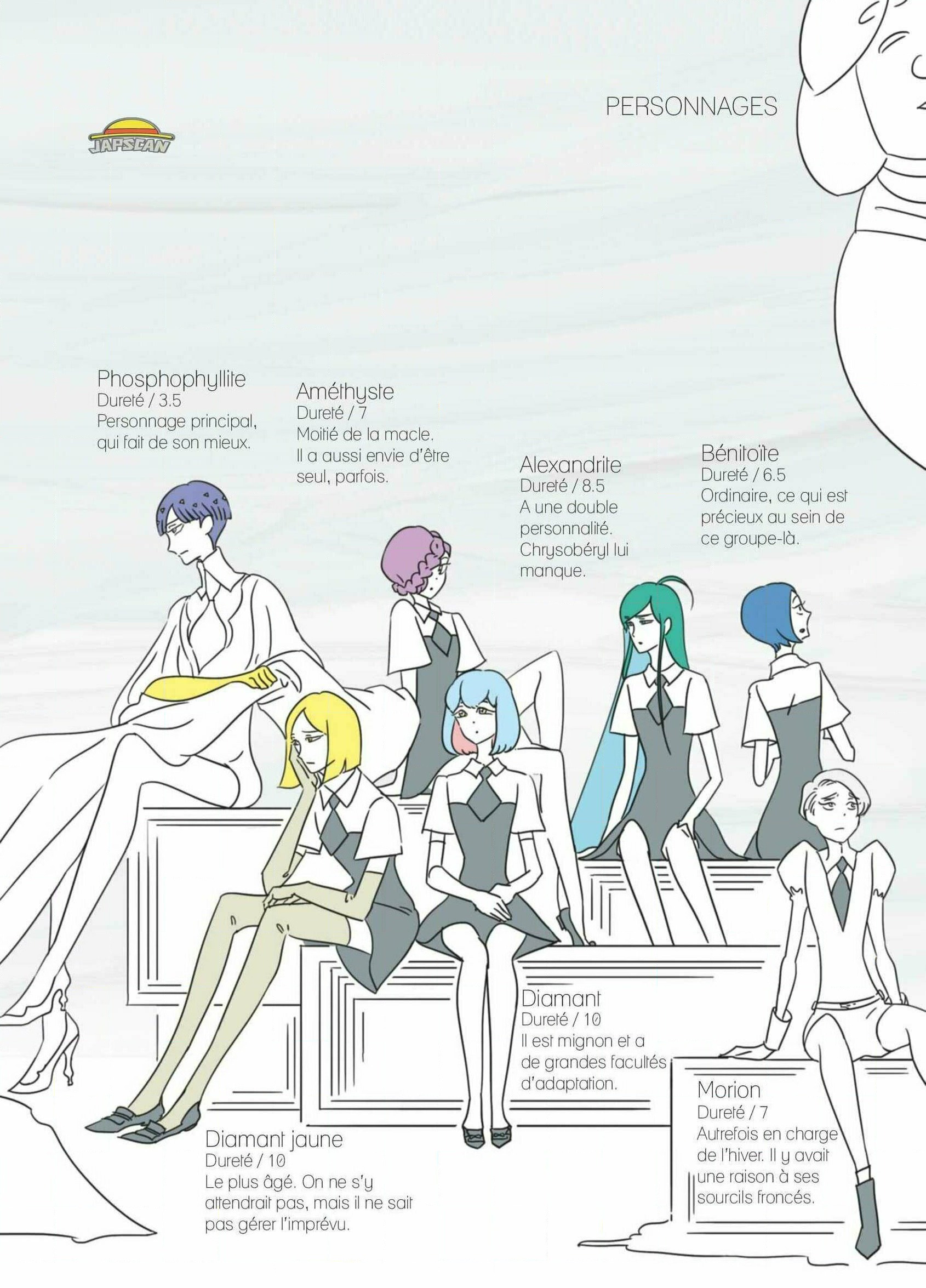 Read Houseki no Kuni FR Manga Online