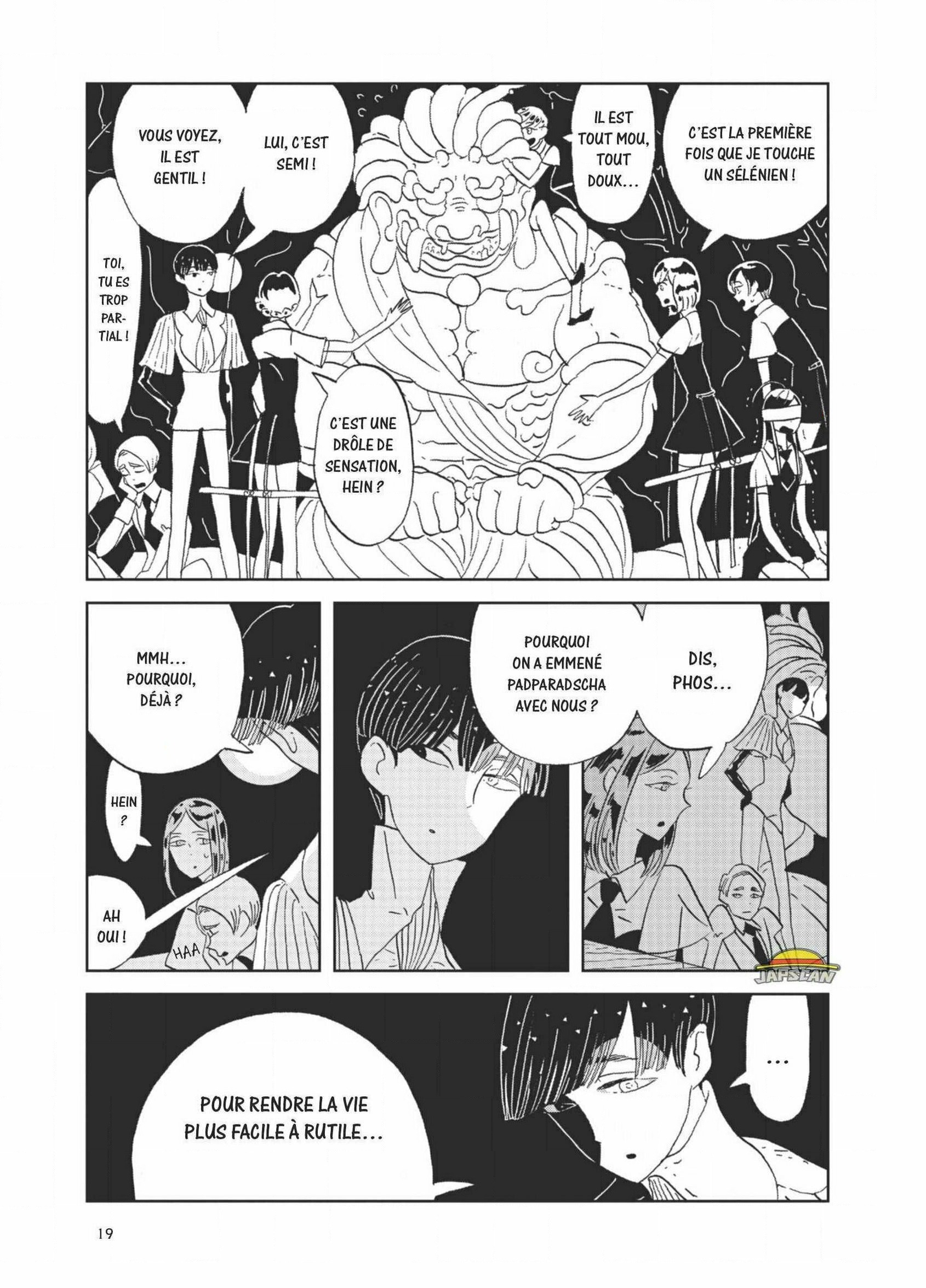 Read Houseki no Kuni FR Manga Online