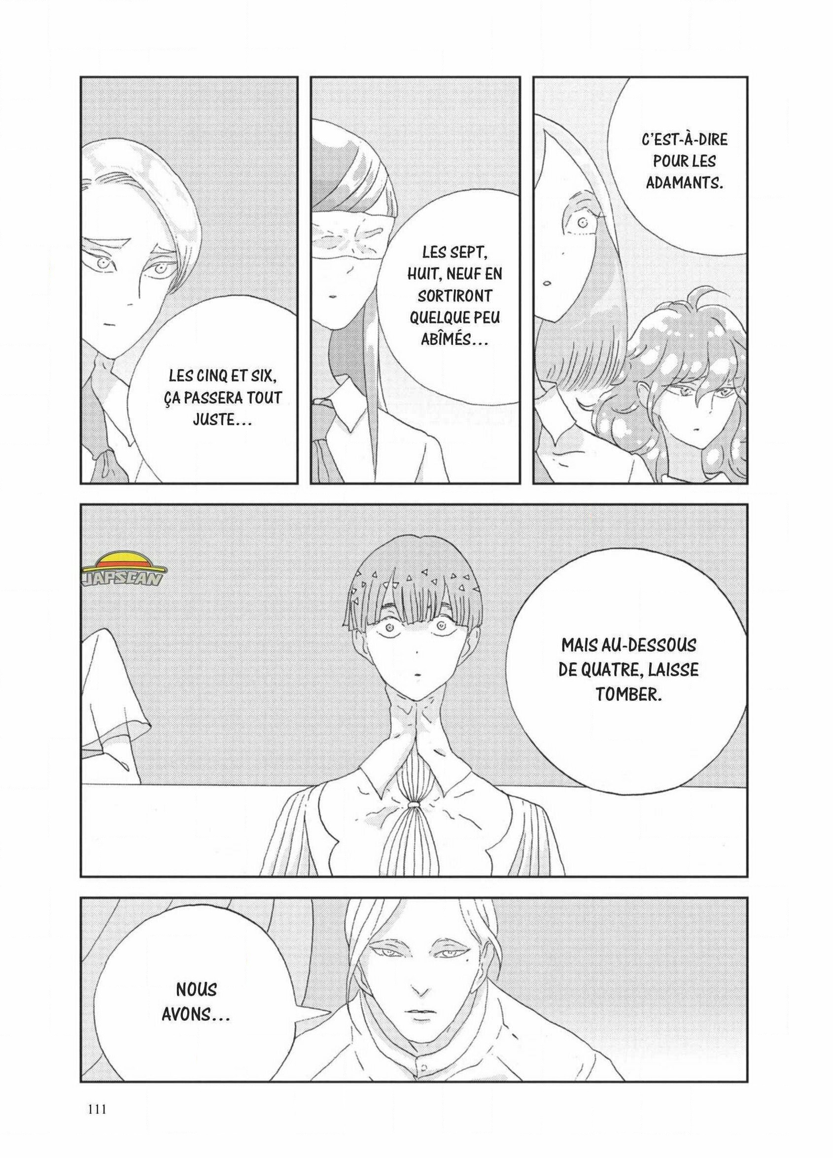 Read Houseki no Kuni FR Manga Online