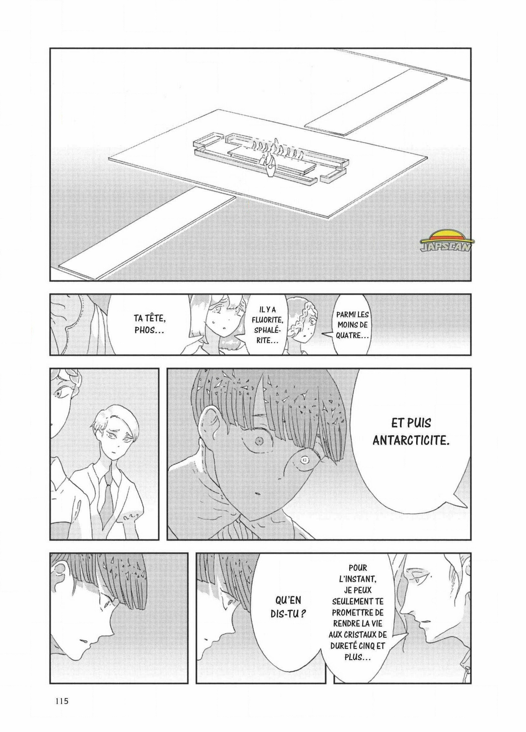 Read Houseki no Kuni FR Manga Online