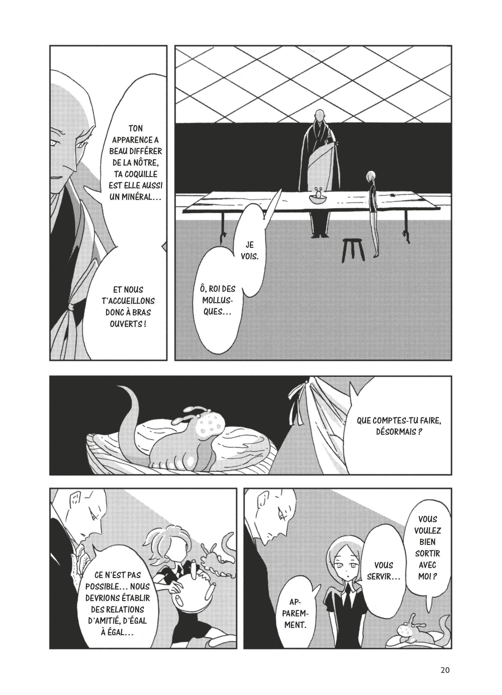 Read Houseki no Kuni FR Manga Online