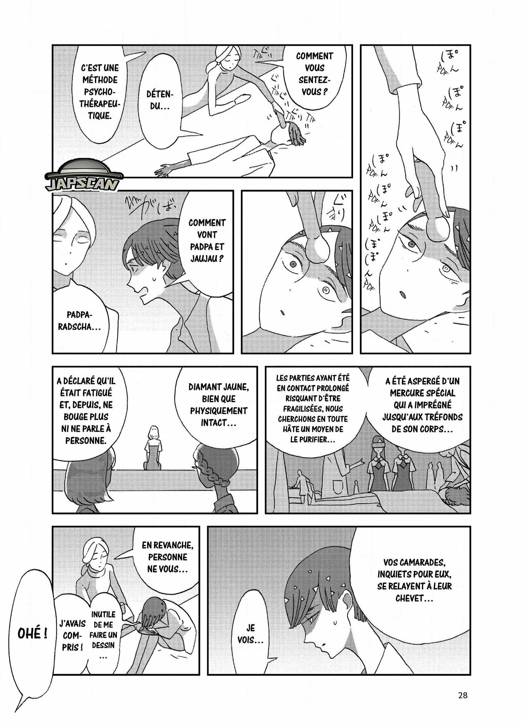 Read Houseki no Kuni FR Manga Online