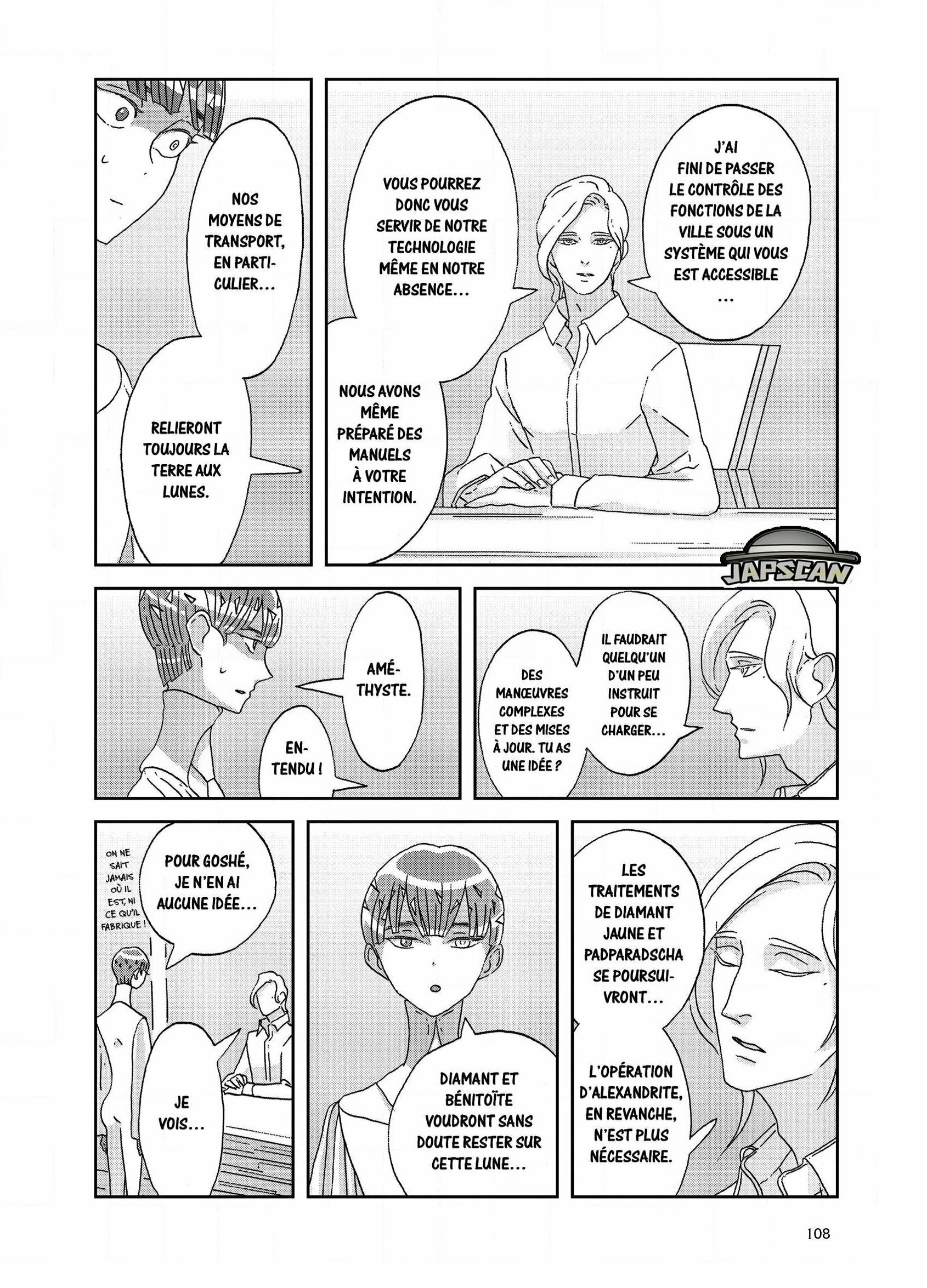 Read Houseki no Kuni FR Manga Online
