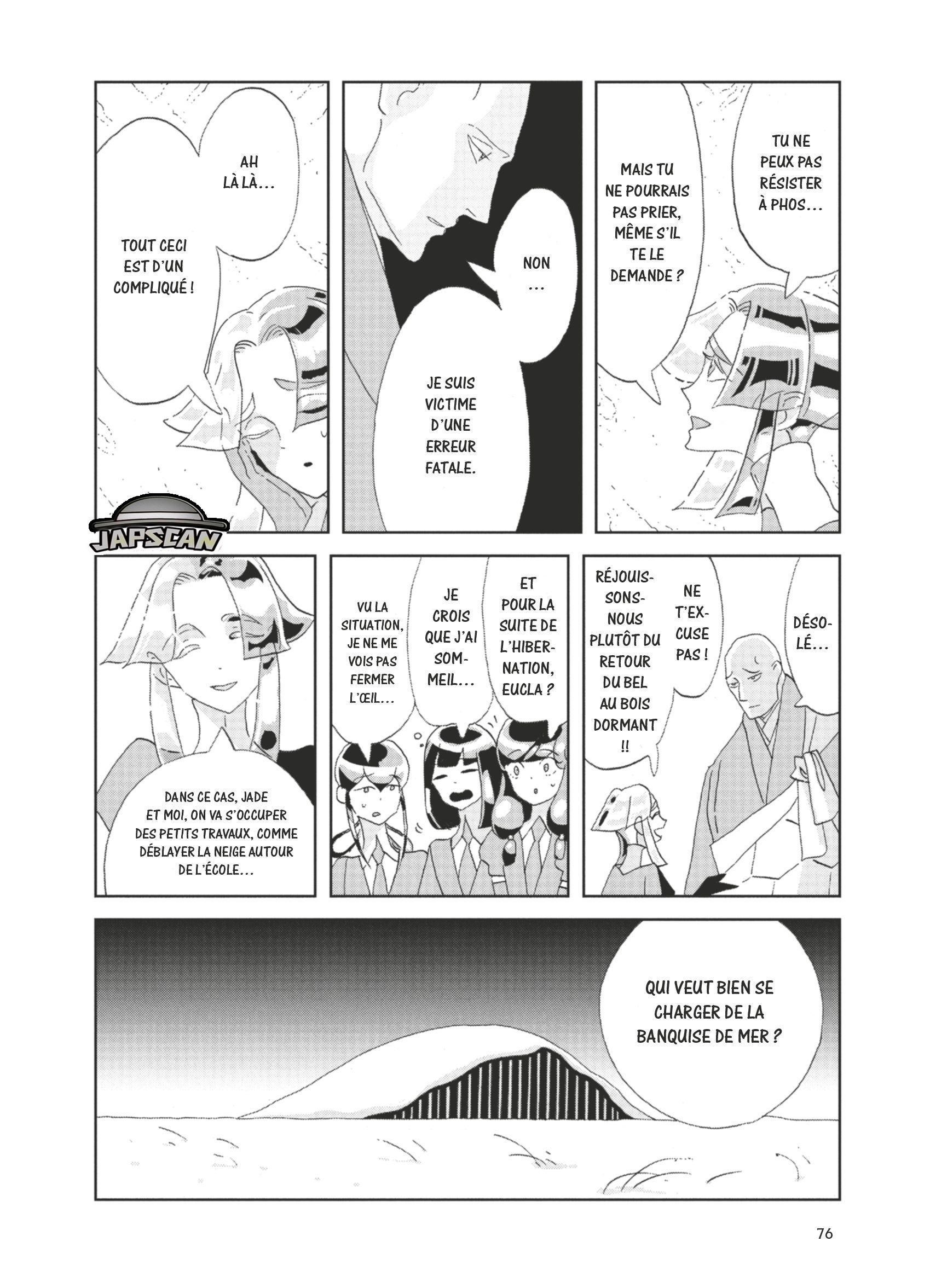 Read Houseki no Kuni FR Manga Online