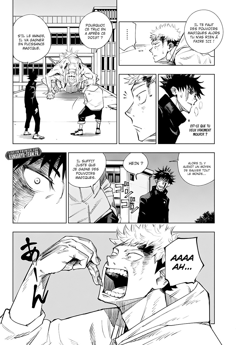 Read Jujutsu Kaisen FR Manga Online