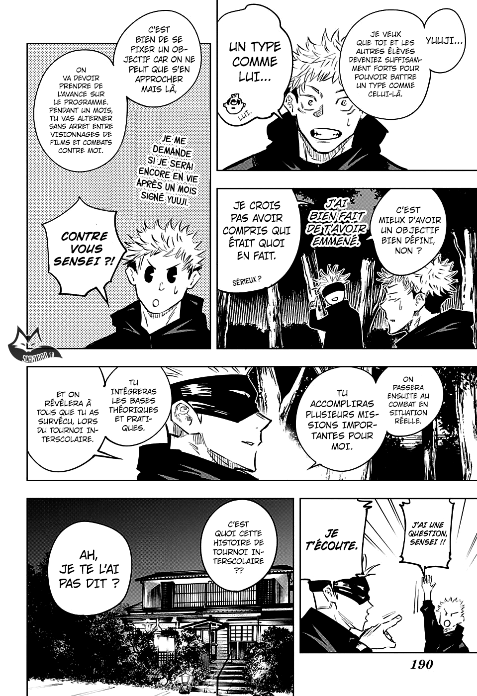 Read Jujutsu Kaisen FR Manga Online