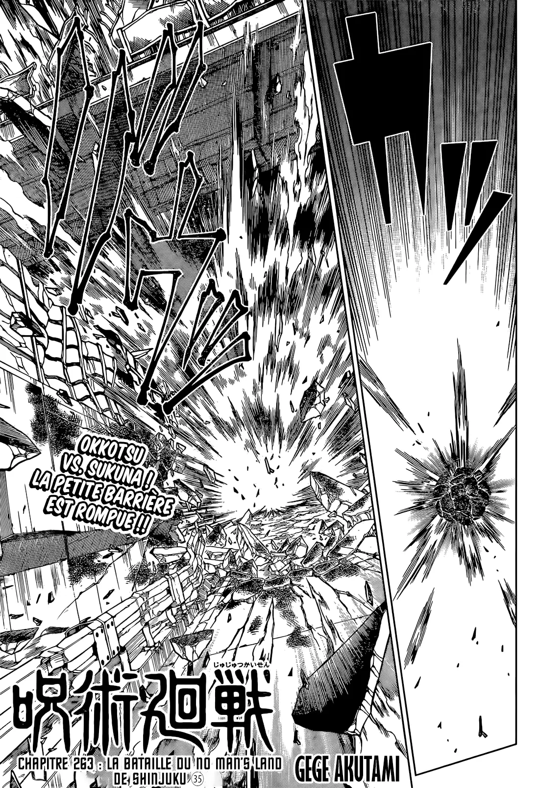 Read Jujutsu Kaisen FR Manga Online