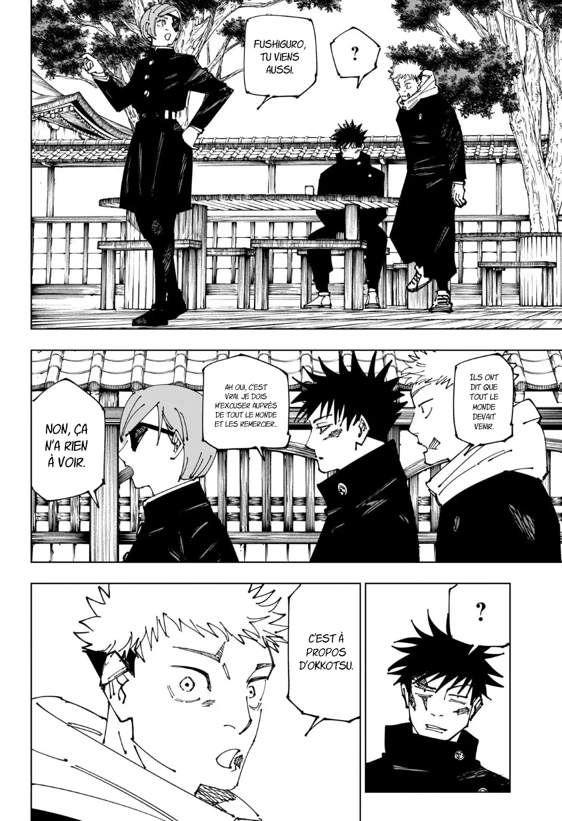 Read Jujutsu Kaisen FR Manga Online