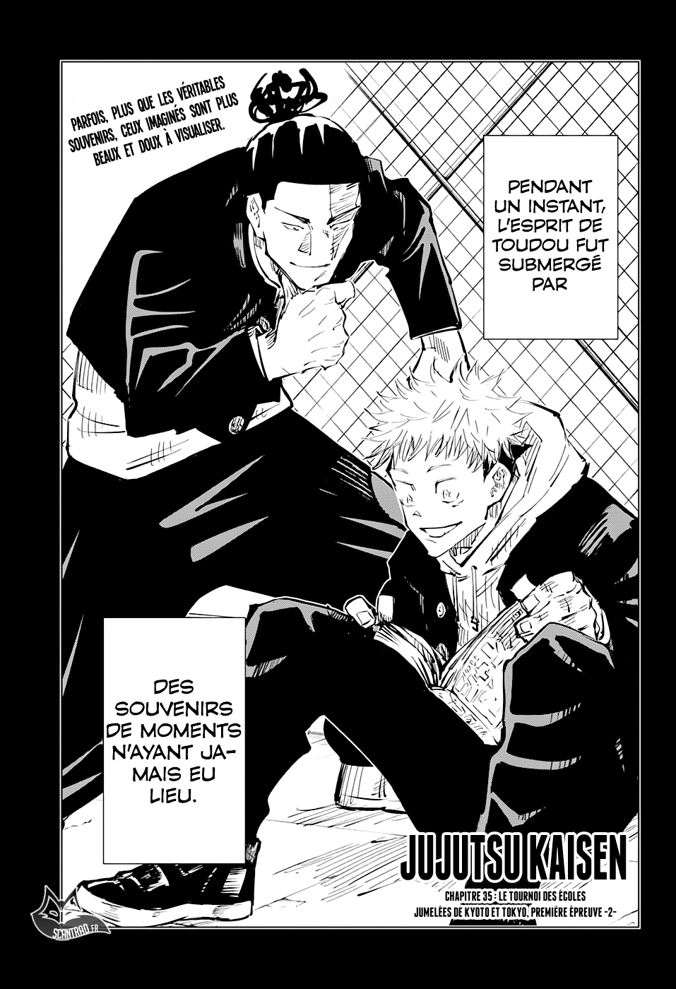 Read Jujutsu Kaisen FR Manga Online