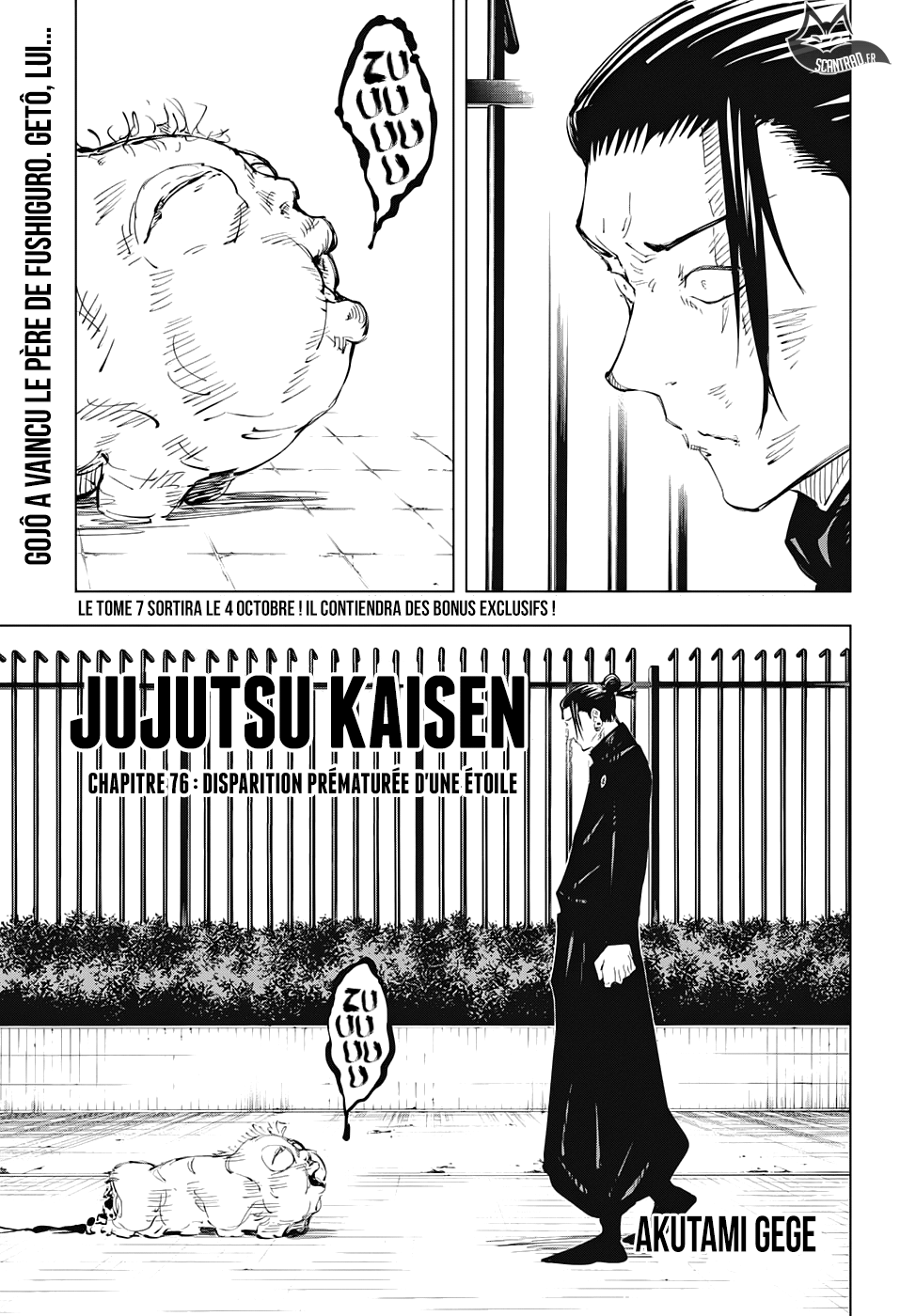 Read Jujutsu Kaisen FR Manga Online