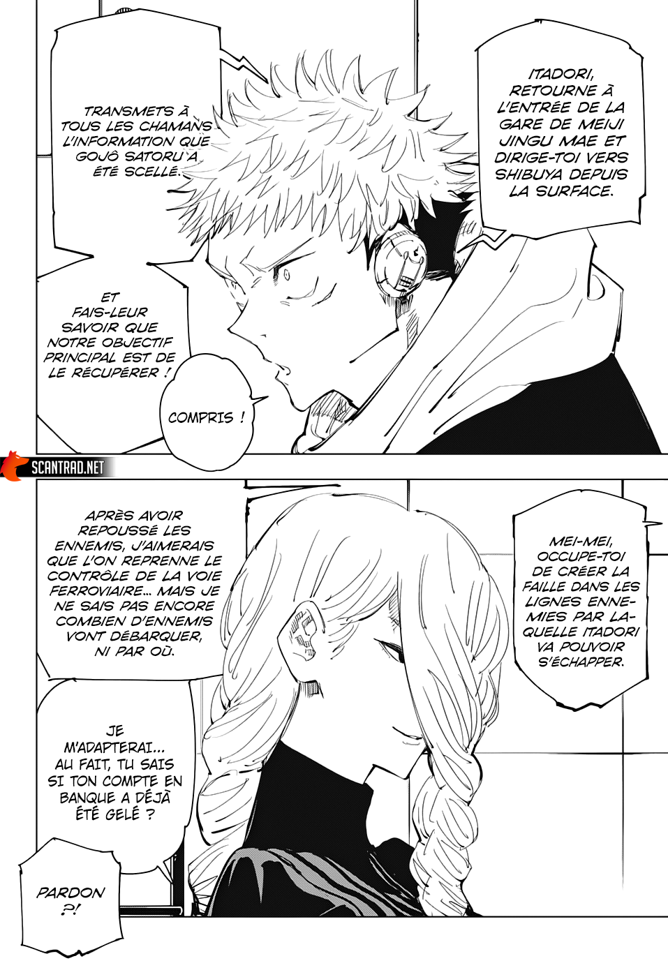 Read Jujutsu Kaisen FR Manga Online