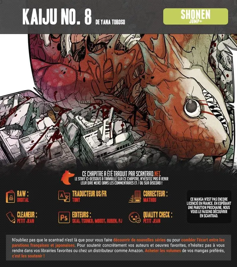 Read Kaiju No. 8 FR Manga Online