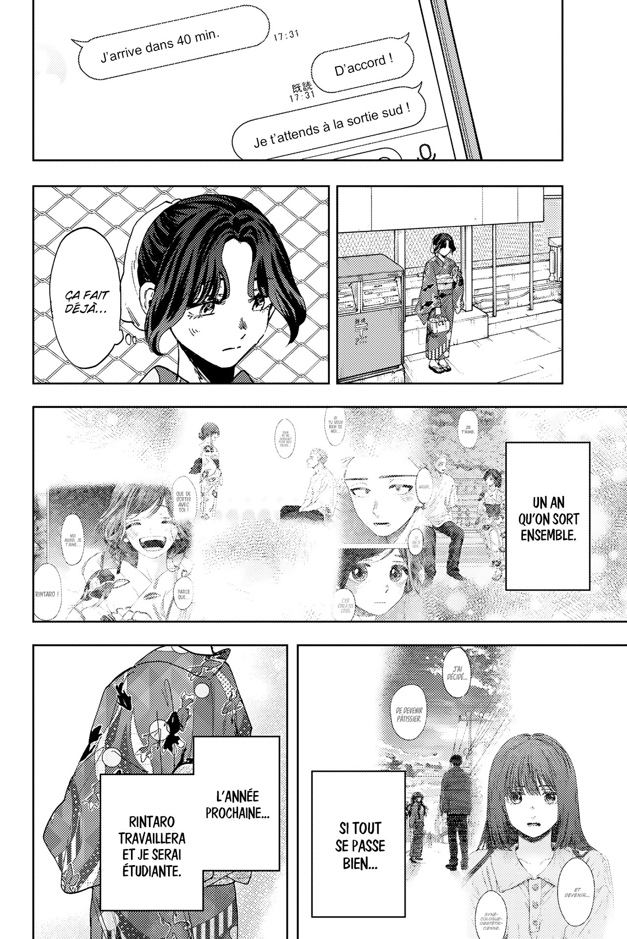 Read Kaoru Hana wa Rin to Saku FR Manga Online