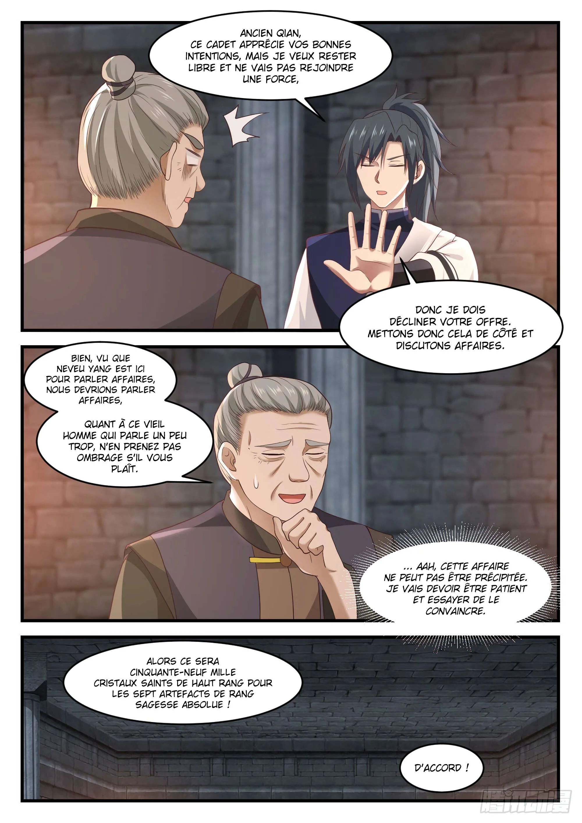 Read Martial Peak FR Manga Online