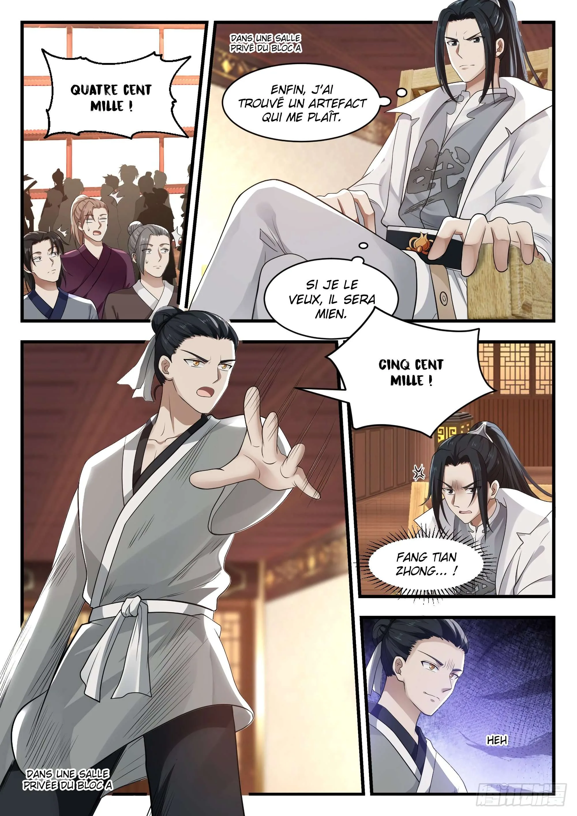 Read Martial Peak FR Manga Online