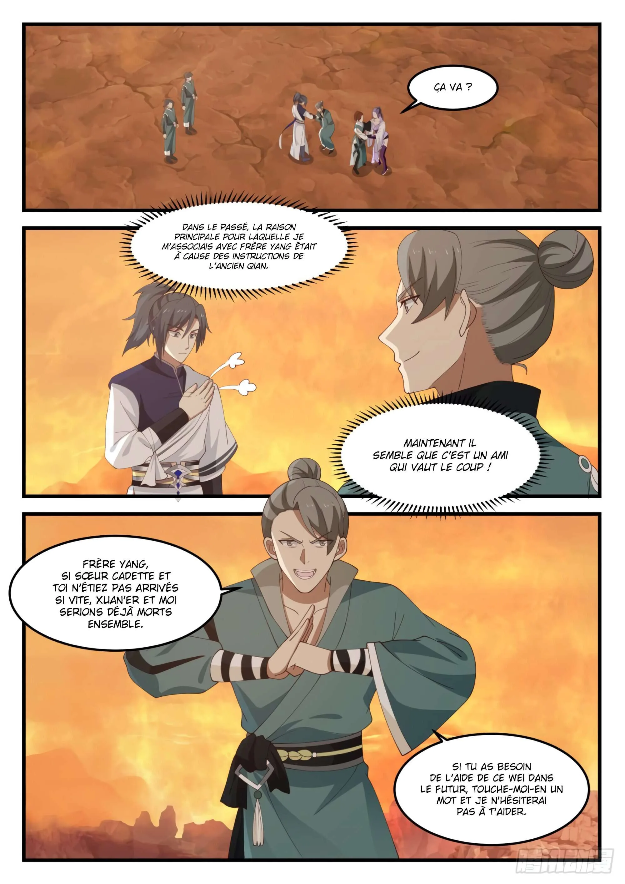 Read Martial Peak FR Manga Online