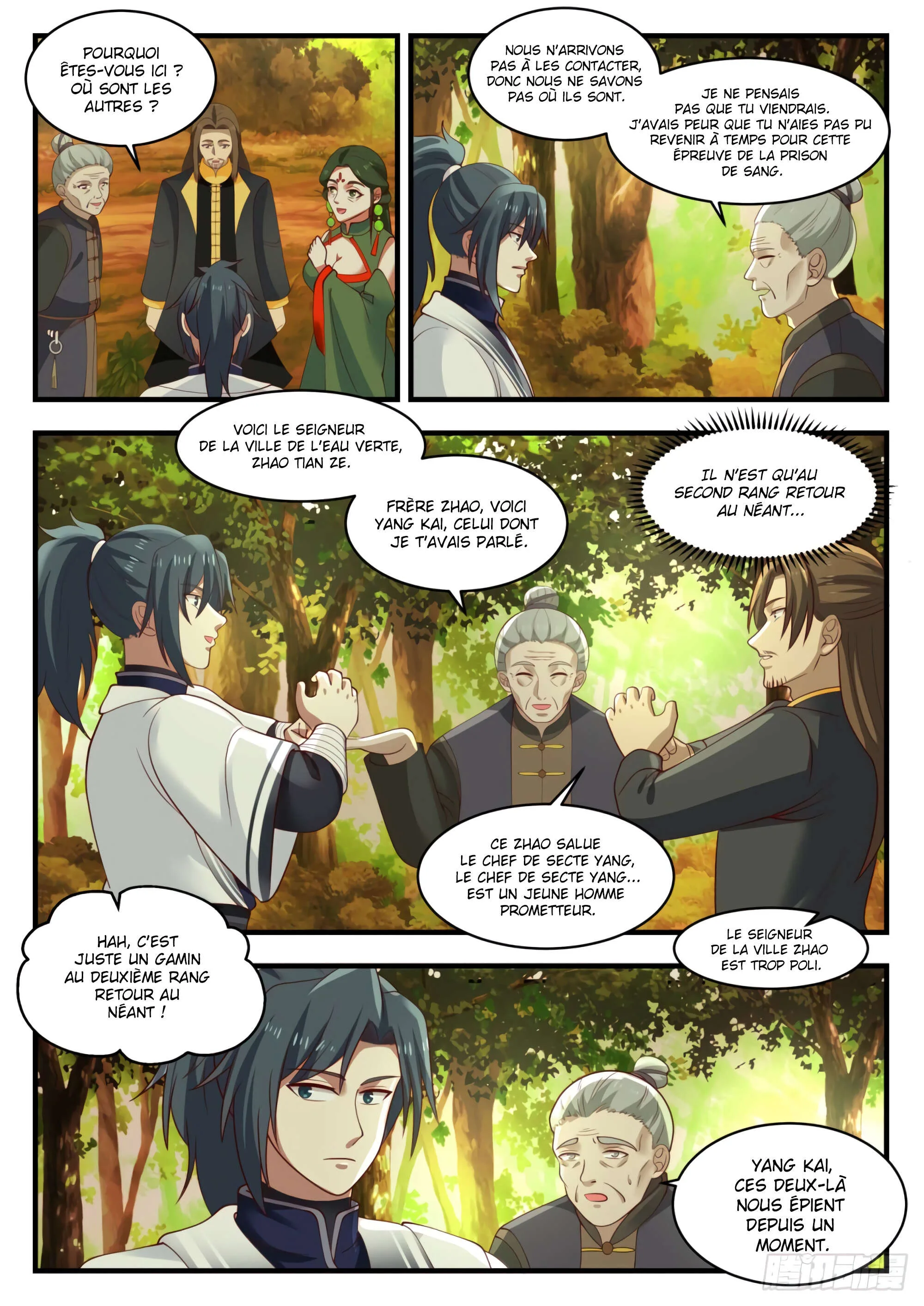 Read Martial Peak FR Manga Online