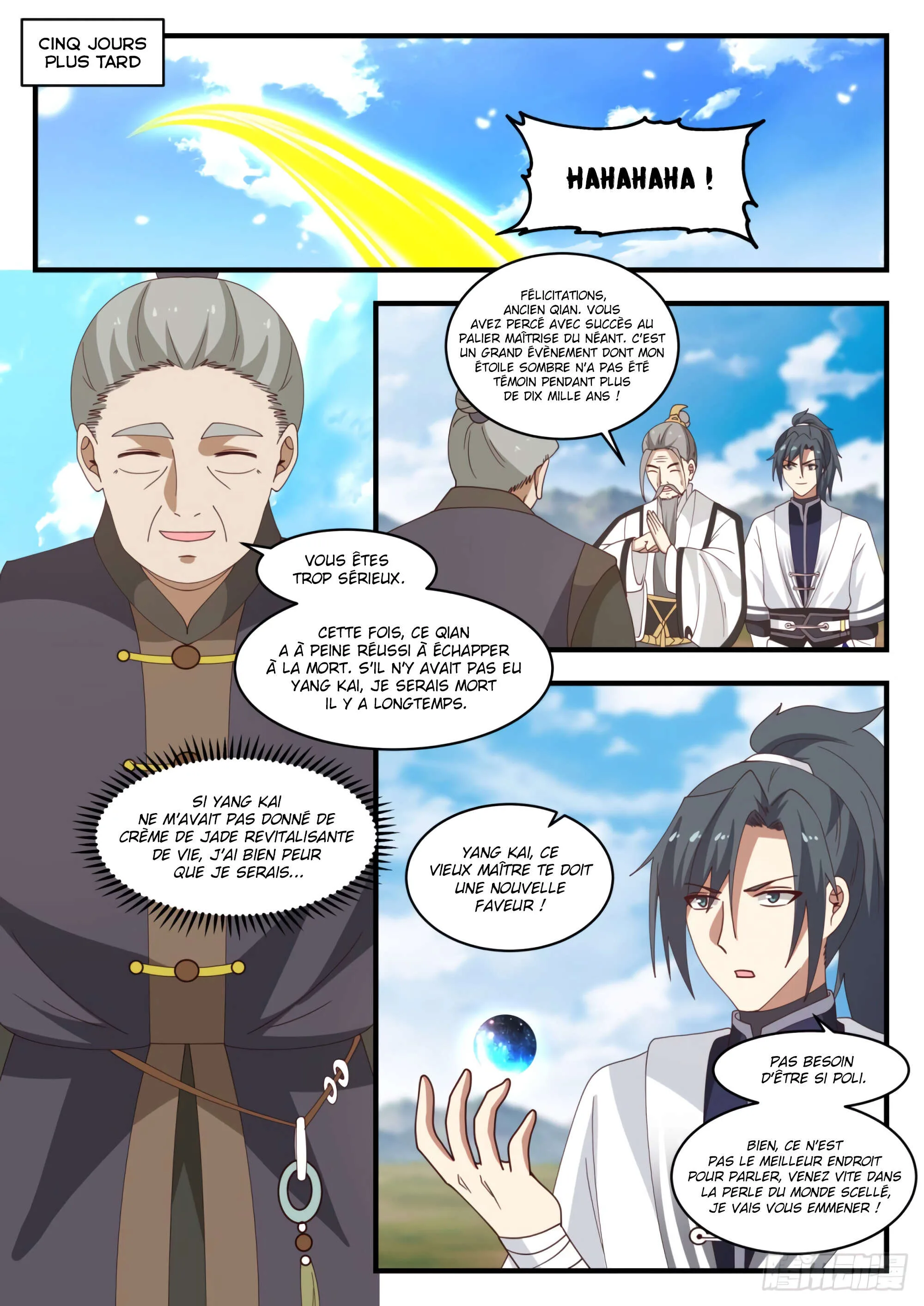 Read Martial Peak FR Manga Online