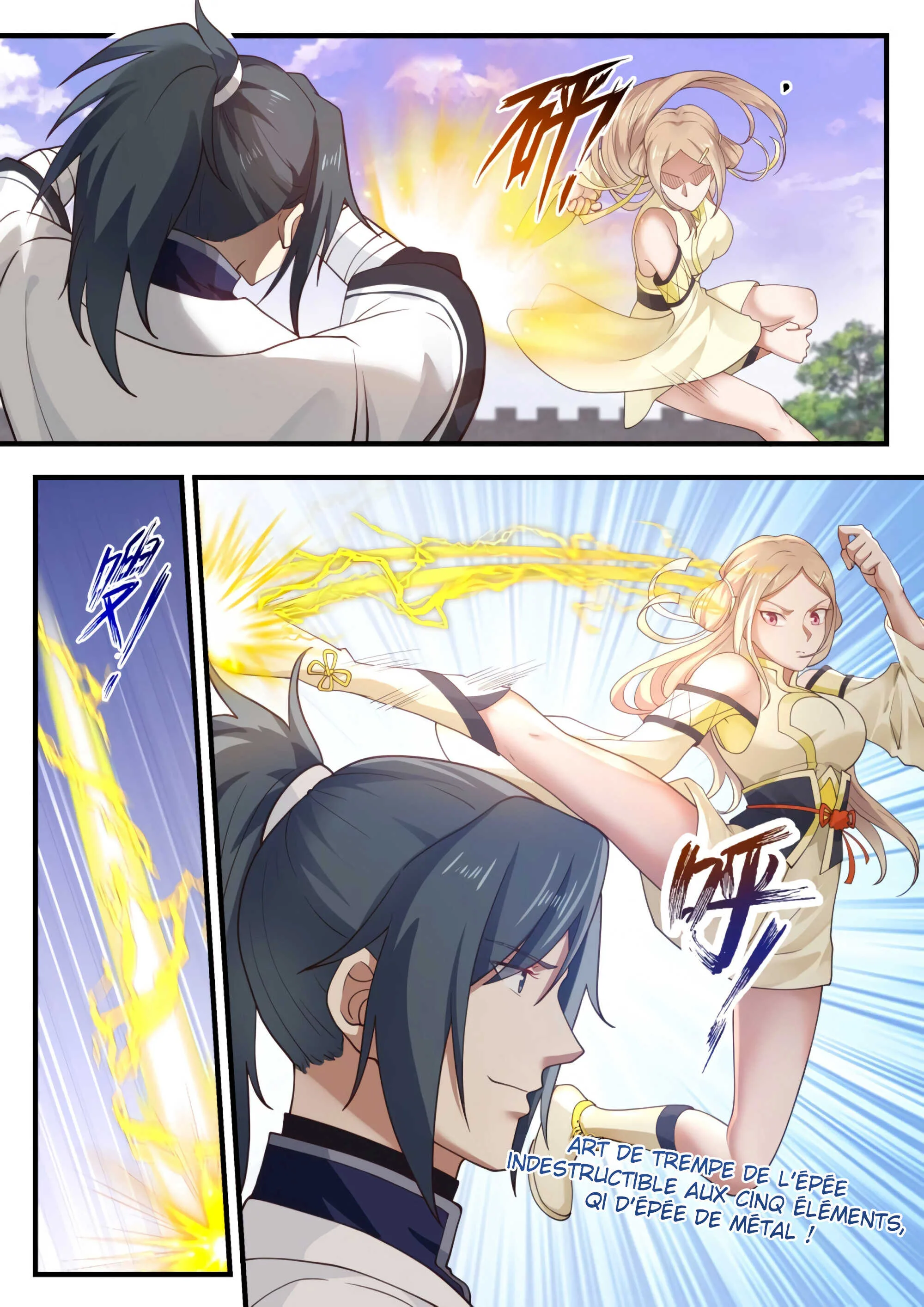 Read Martial Peak FR Manga Online