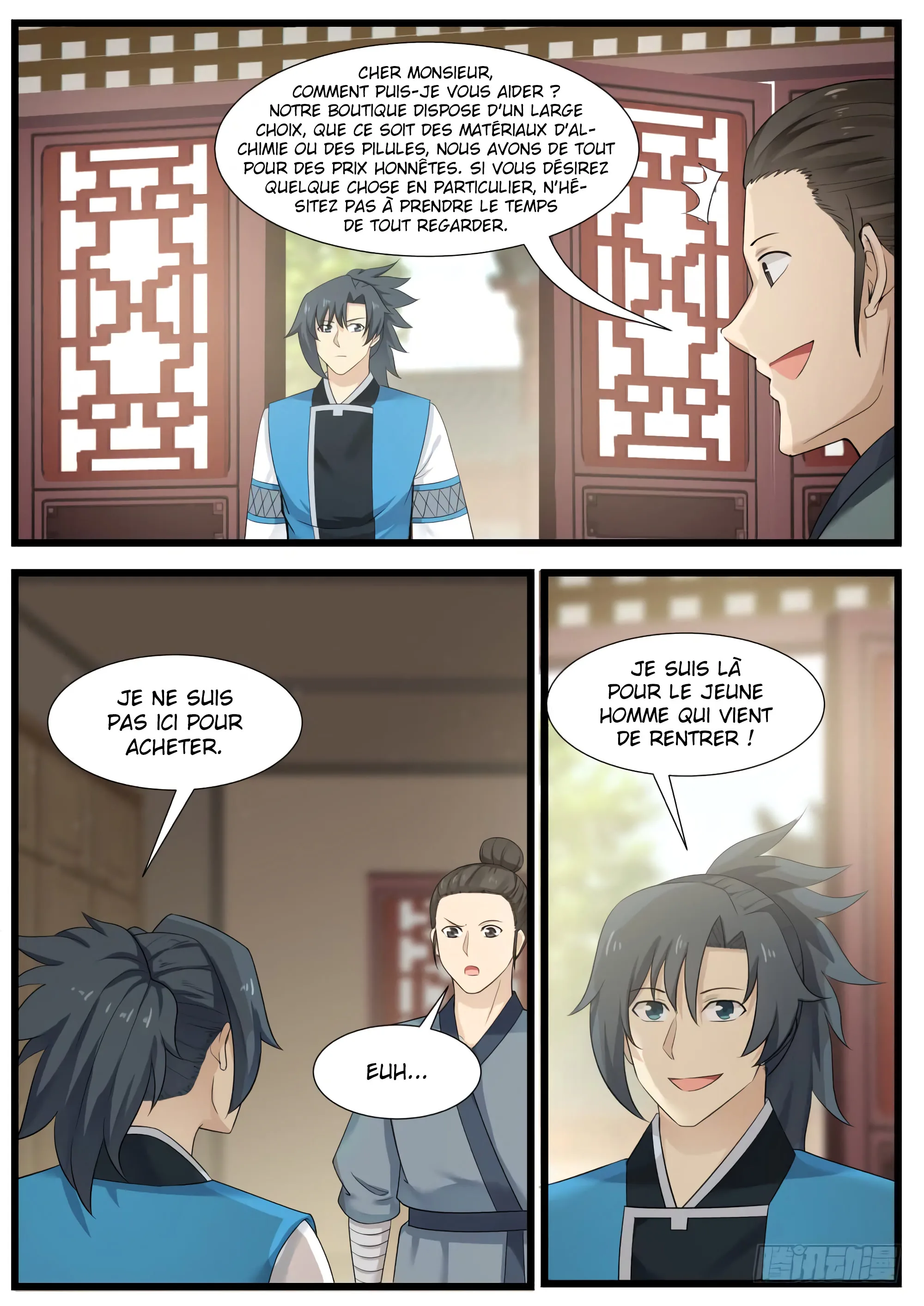 Read Martial Peak FR Manga Online