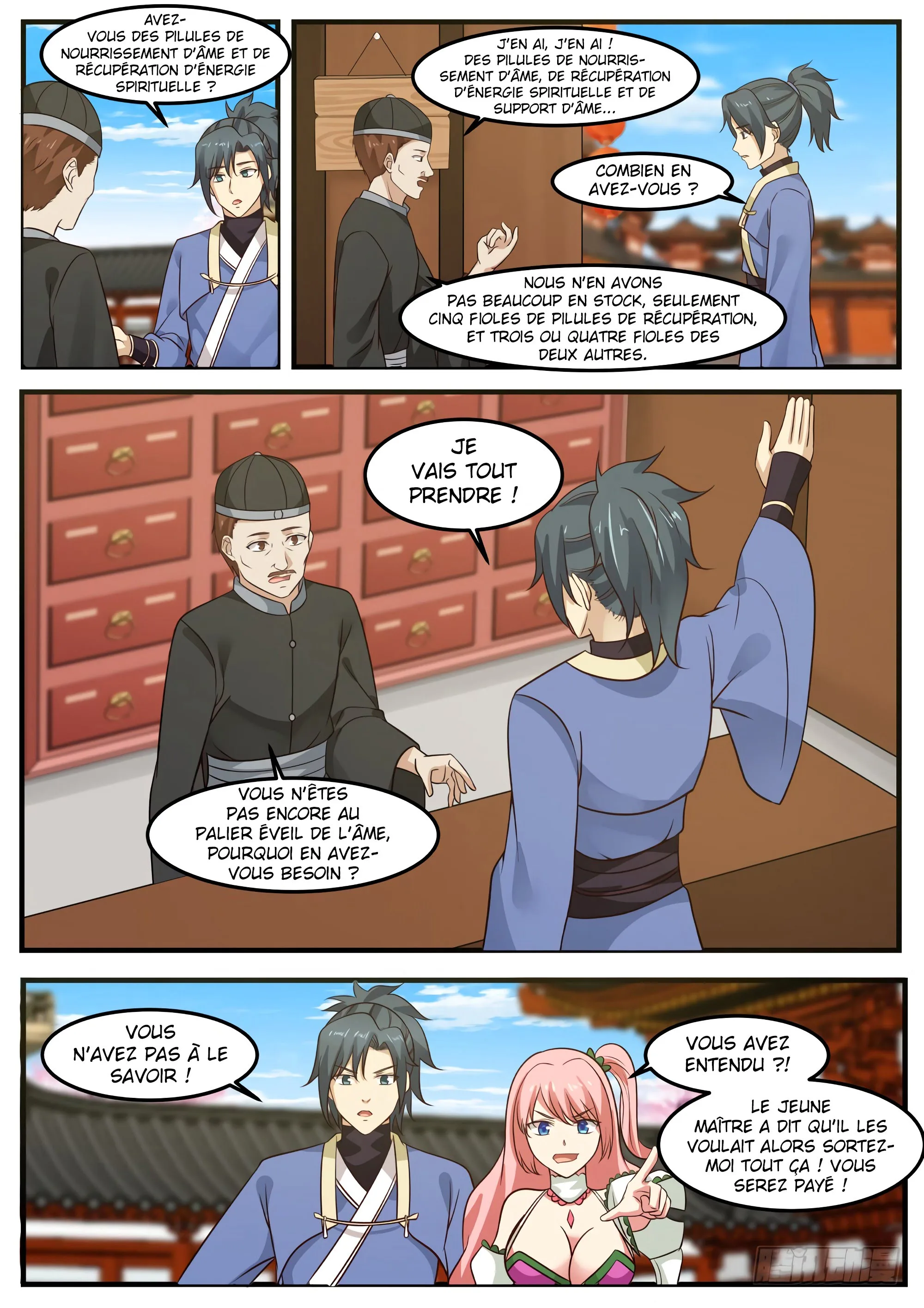 Read Martial Peak FR Manga Online