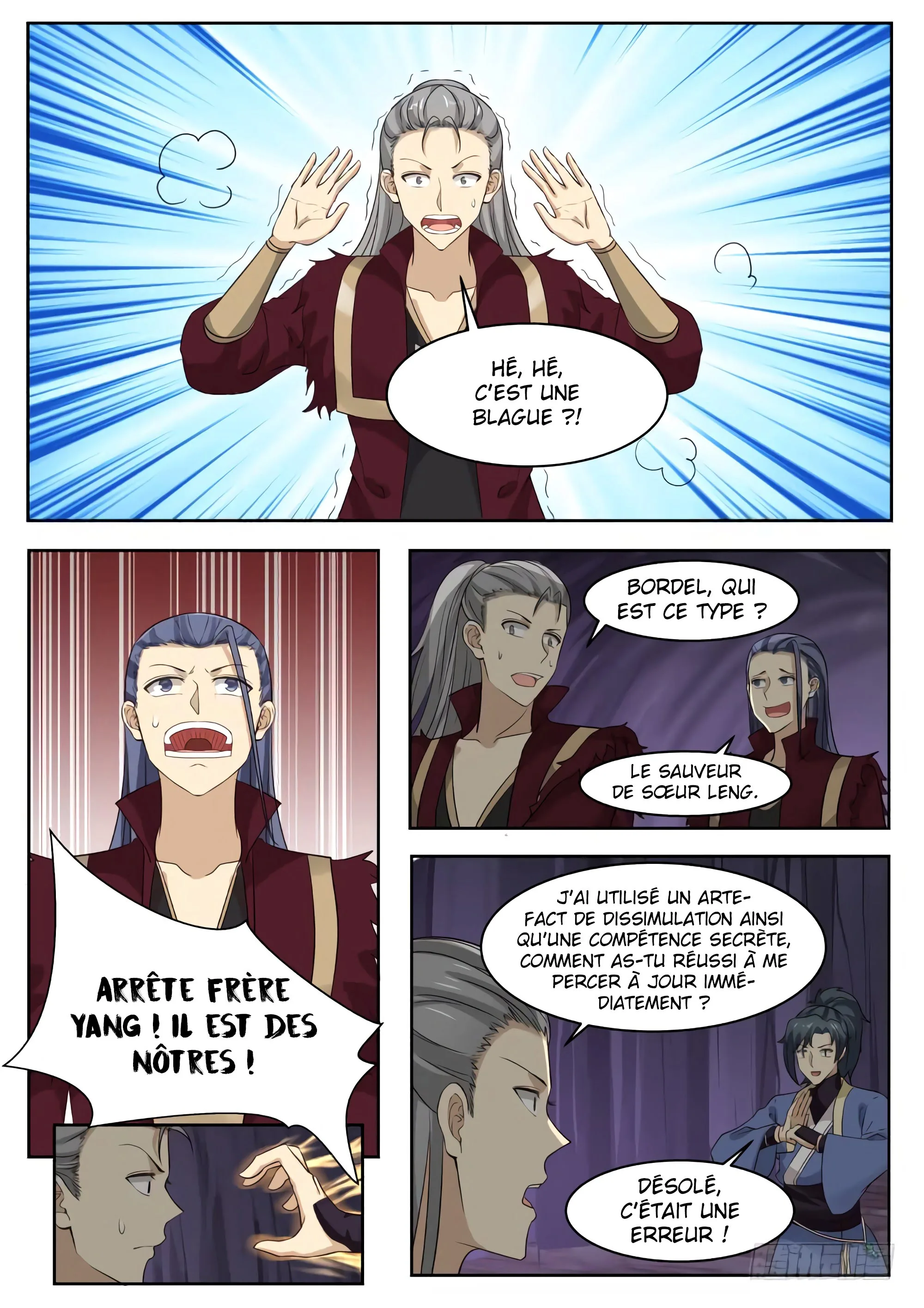 Read Martial Peak FR Manga Online