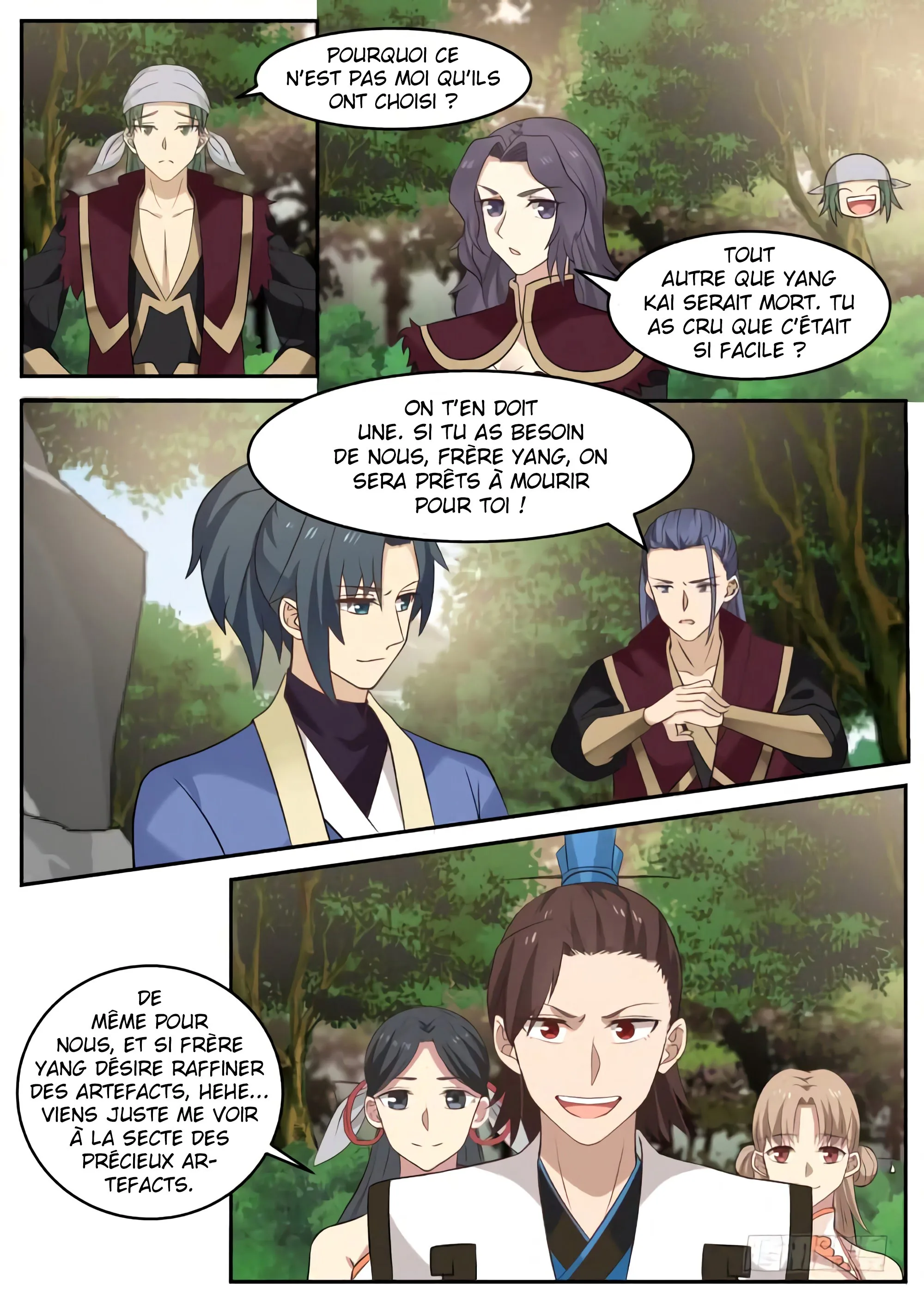 Read Martial Peak FR Manga Online