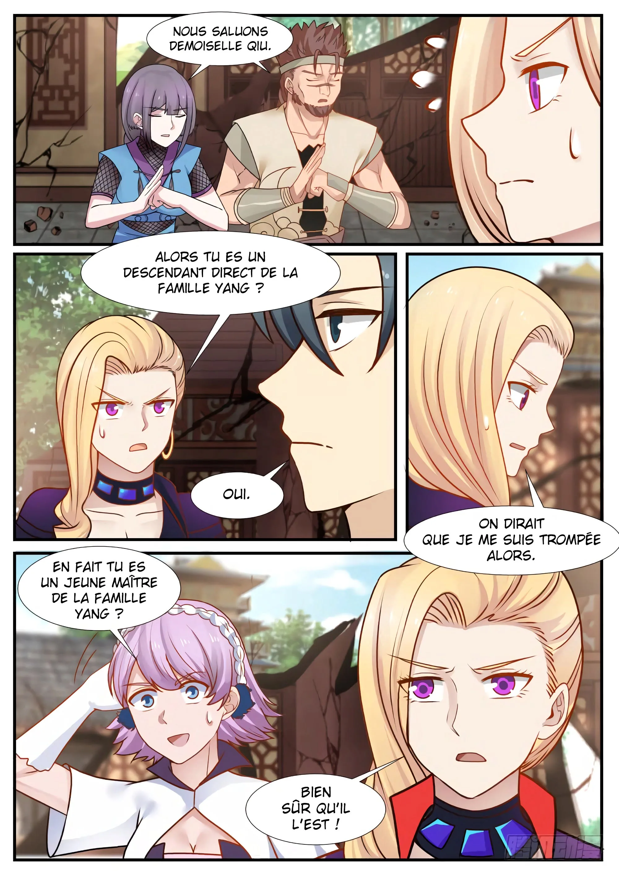 Read Martial Peak FR Manga Online