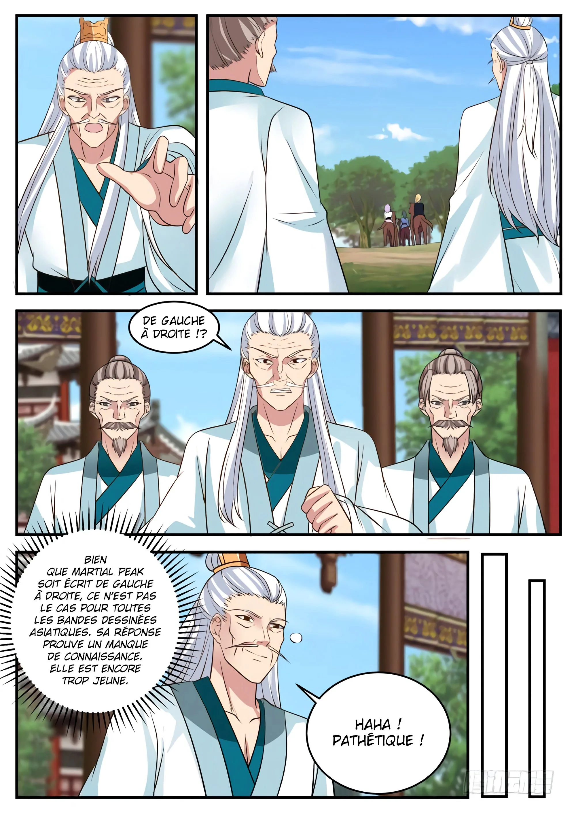 Read Martial Peak FR Manga Online